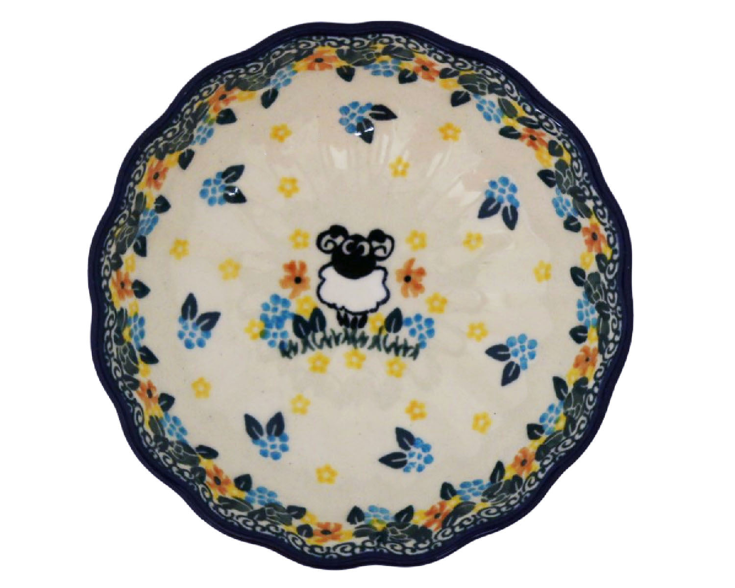 Scalloped Side Bowl