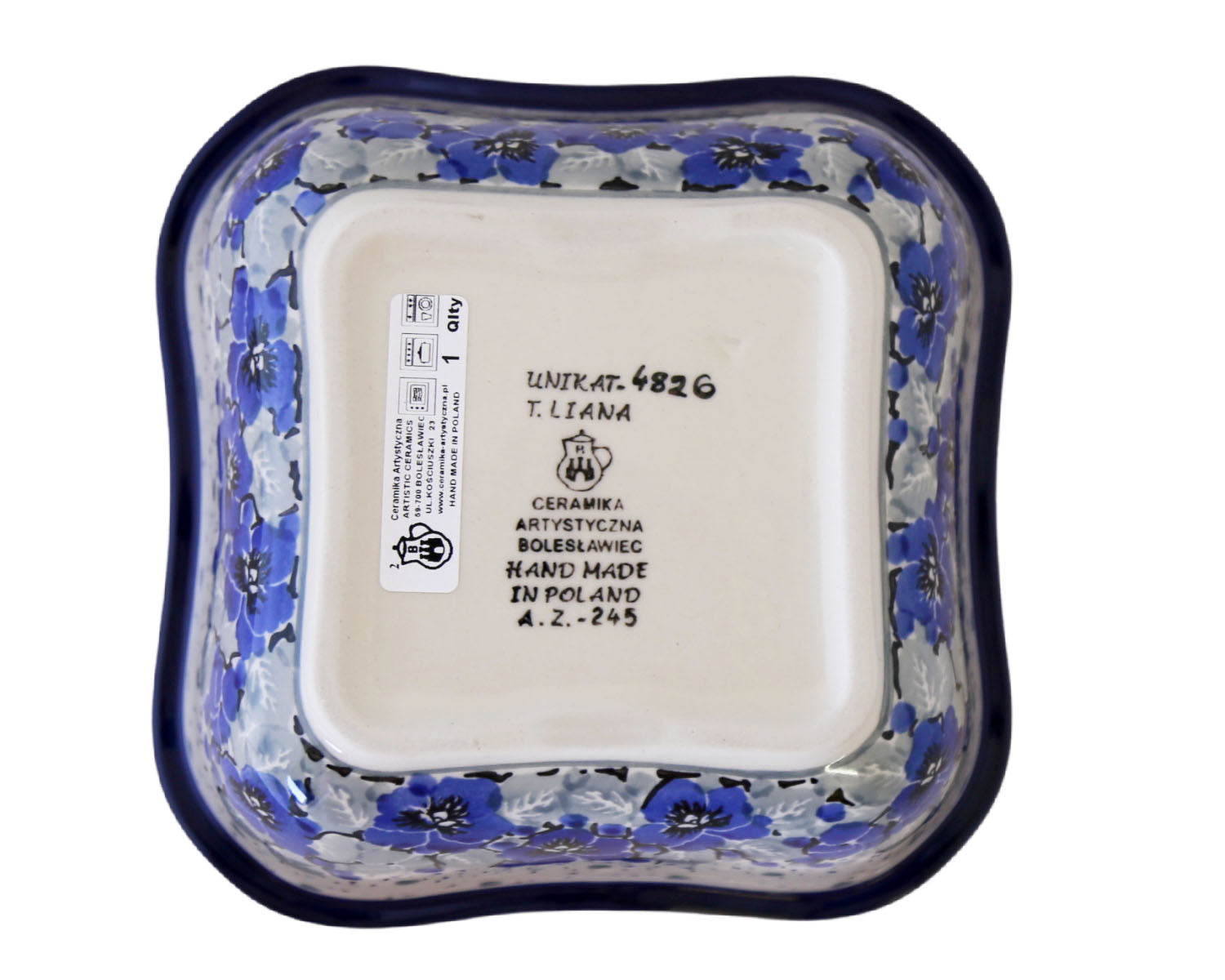 Unikat Square Baker Bowl