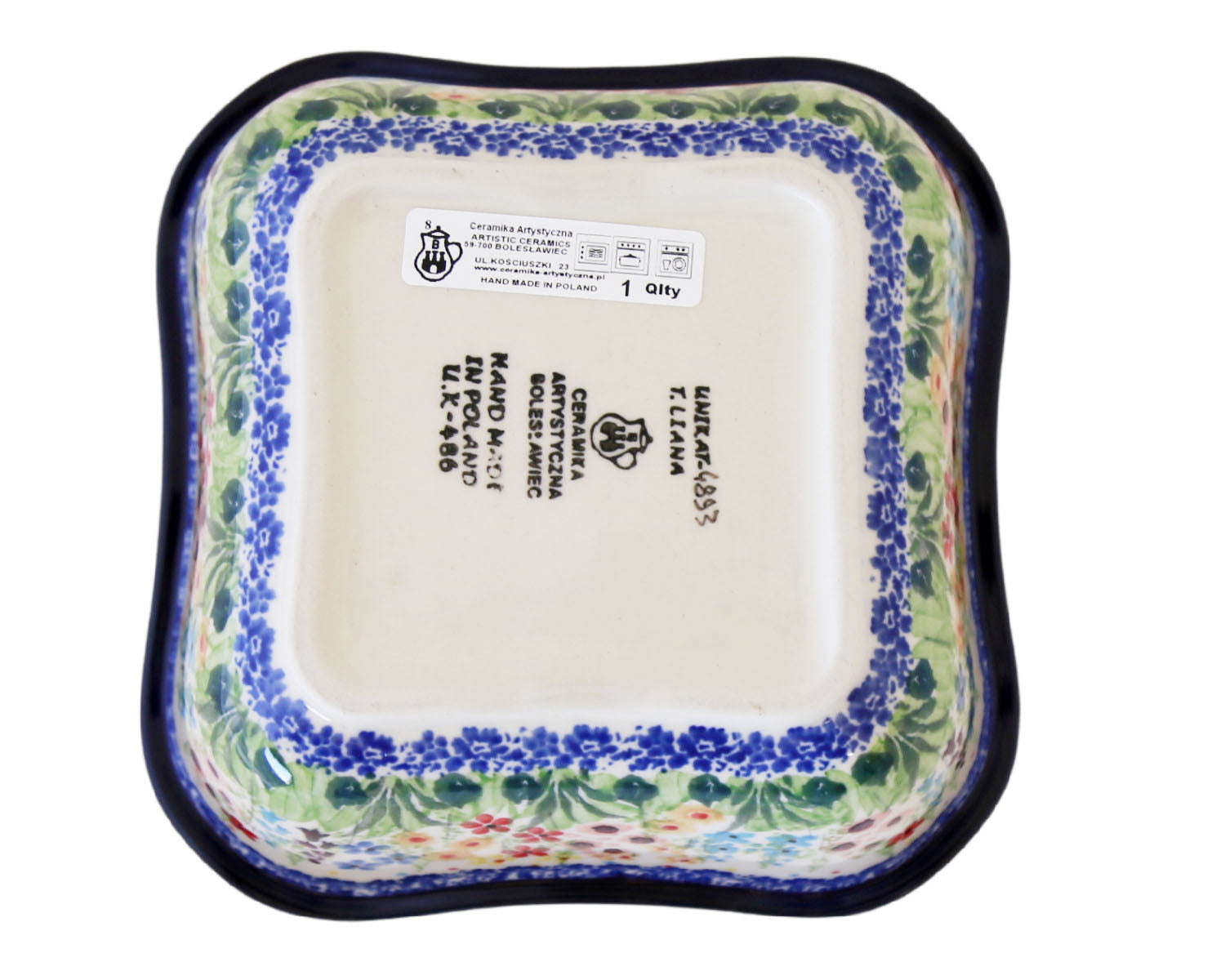 Unikat Square Baker Bowl