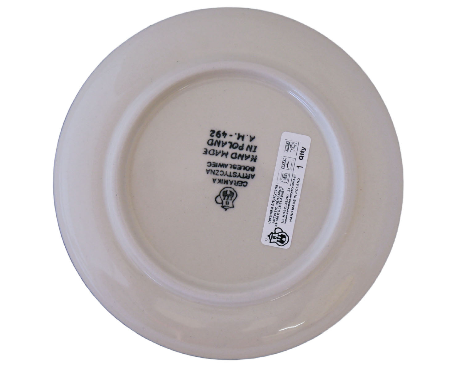 6" Plate