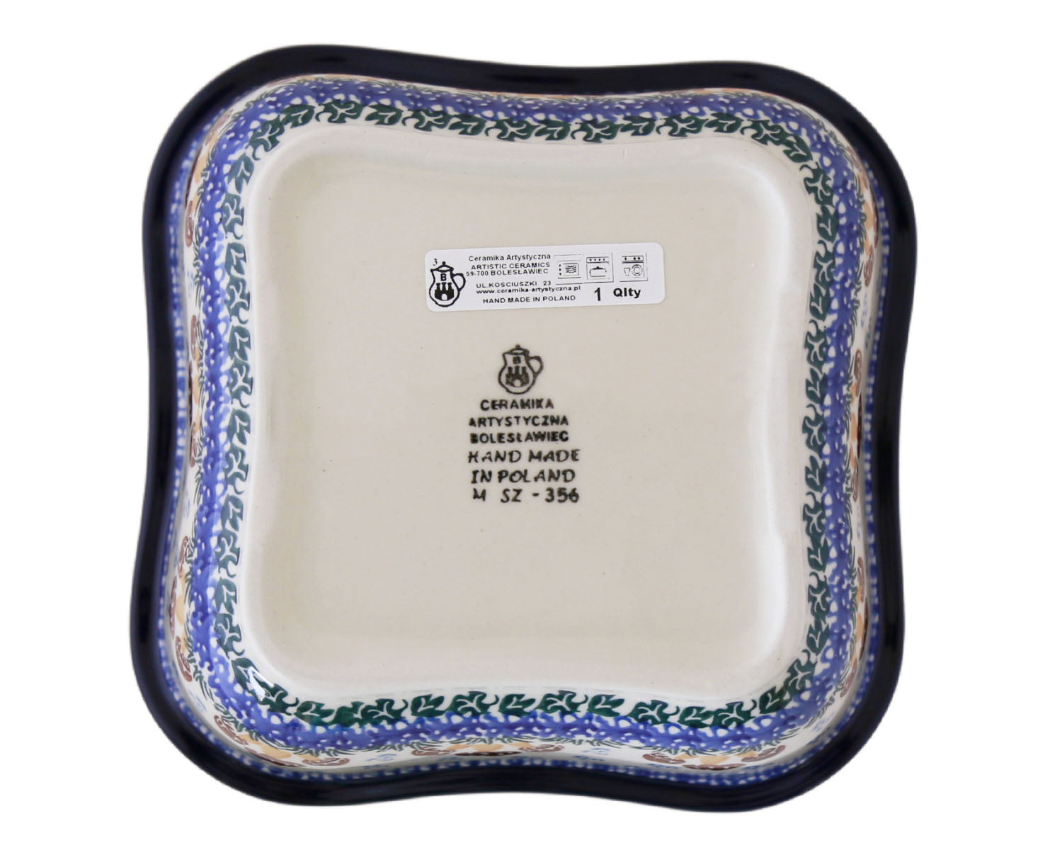 7.75" Square Baker Bowl