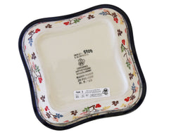 7.75" Unikat Square Baker Bowl