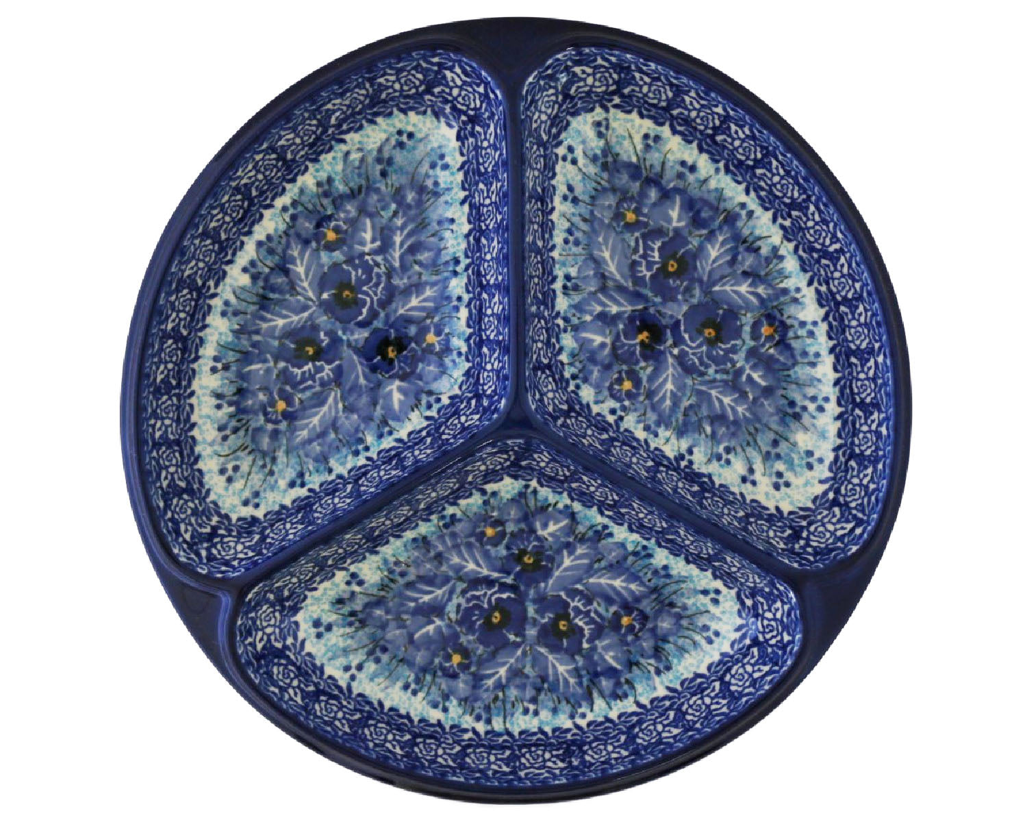 Unikat Round Divided Plate