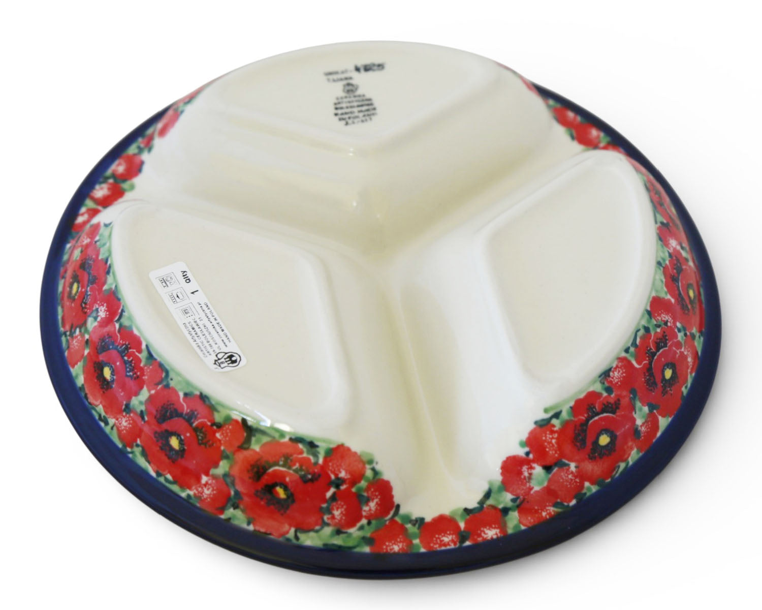 Unikat Round Divided Plate