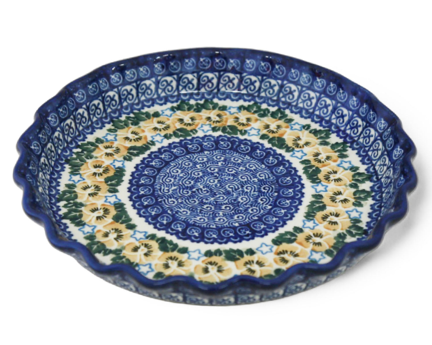 10.25" Unikat Ruffled Pie Baker (Discontinued)