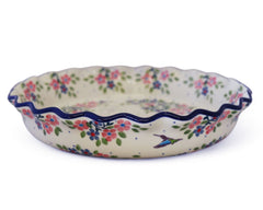 10" Unikat Ruffled Pie Baker