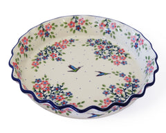 10" Unikat Ruffled Pie Baker