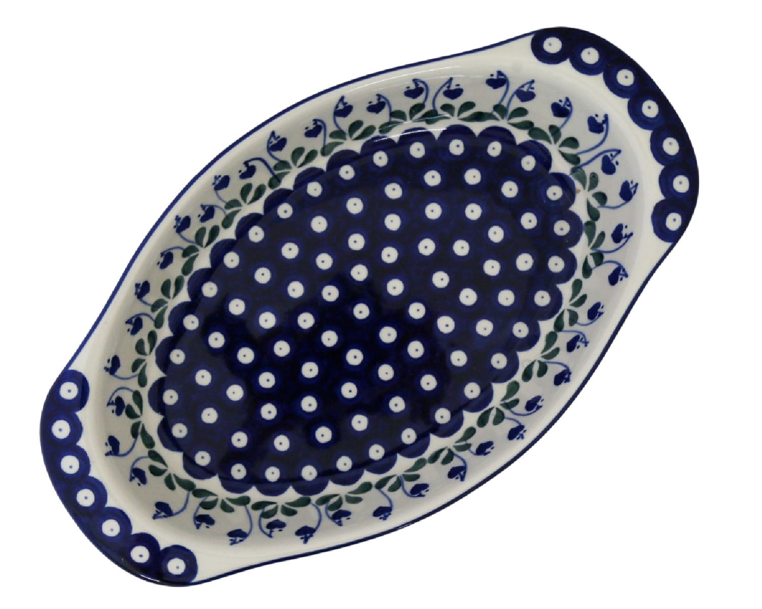 Oval 12.5" Handled Baker