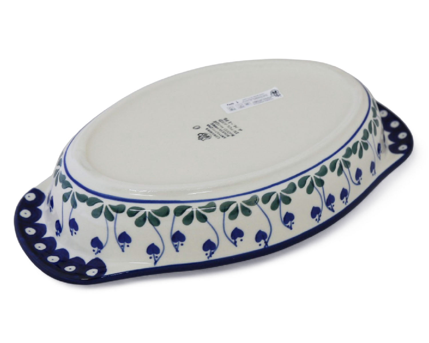 Oval 12.5" Handled Baker