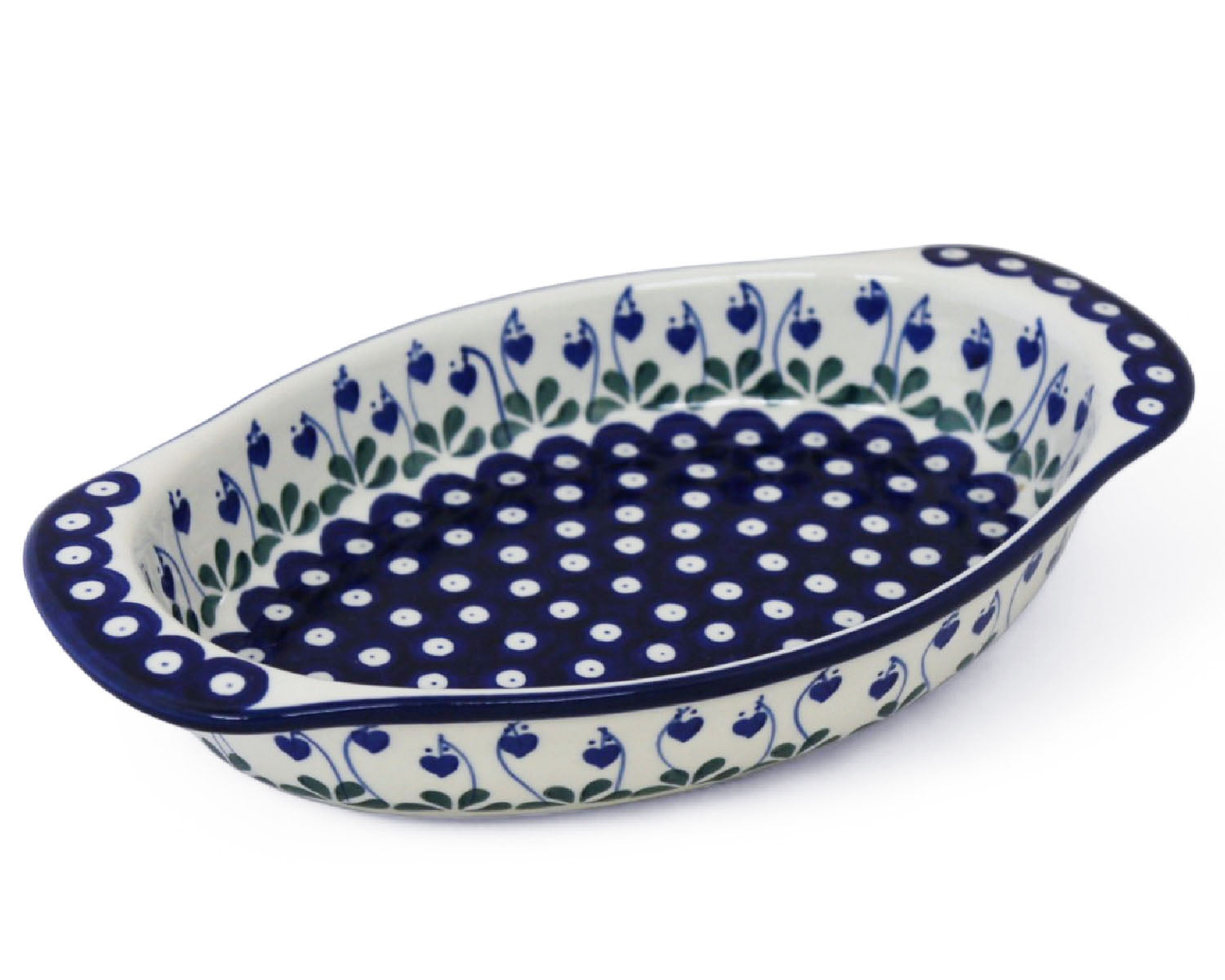 Oval 12.5" Handled Baker