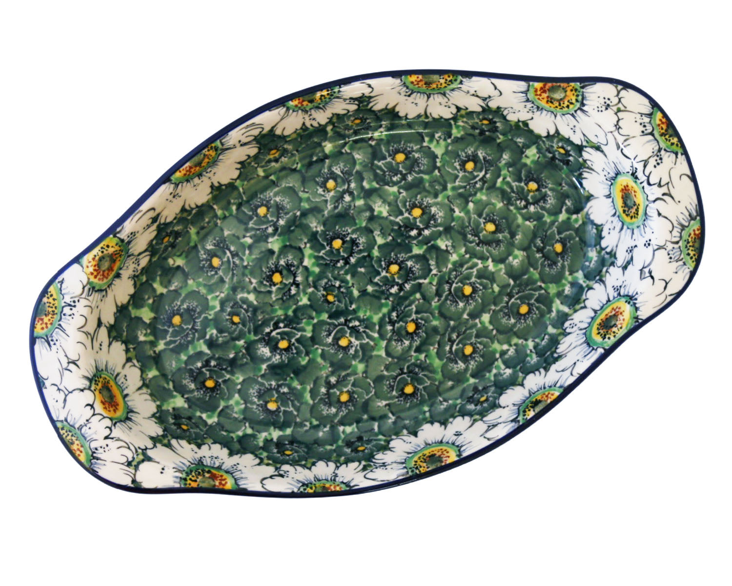 Unikat Oval 12.5" Handled Baker