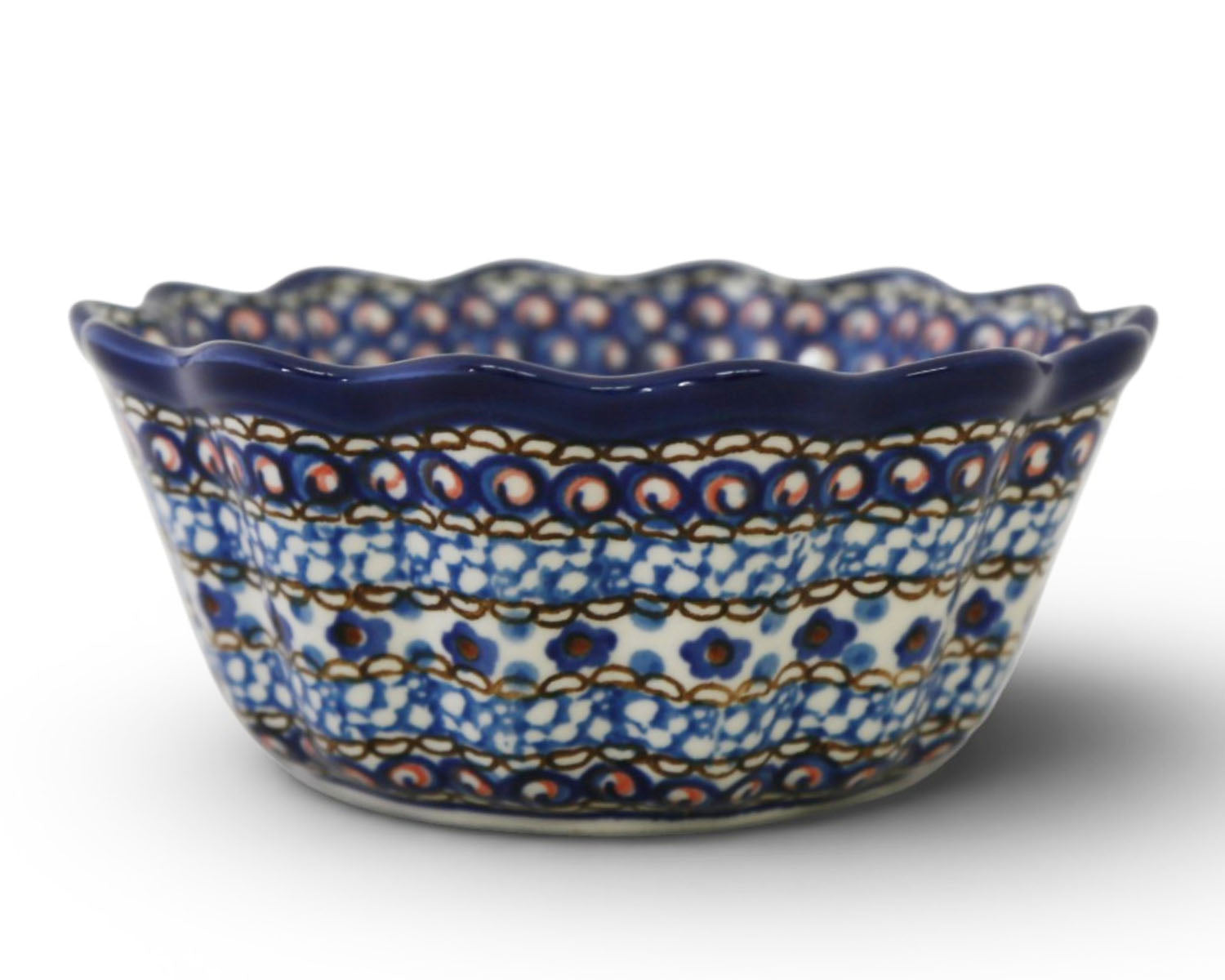 Medium 5.75" Unikat Scalloped Bowl