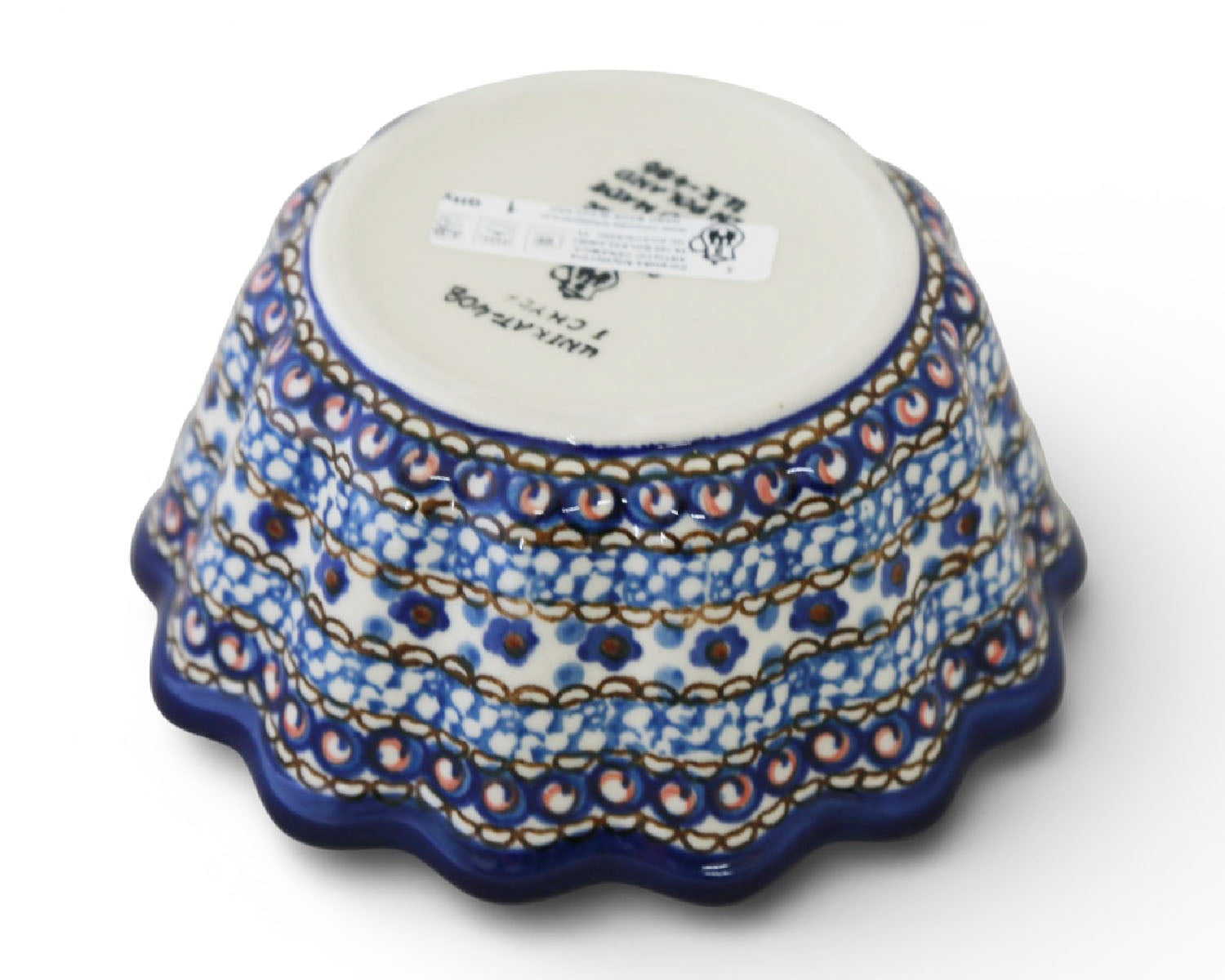 Medium 5.75" Unikat Scalloped Bowl