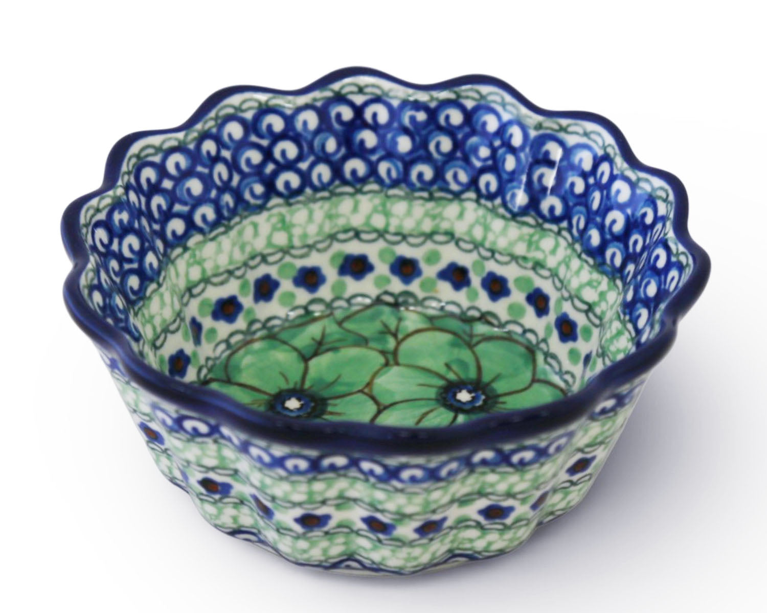 Medium 5.75" Unikat Scalloped Bowl