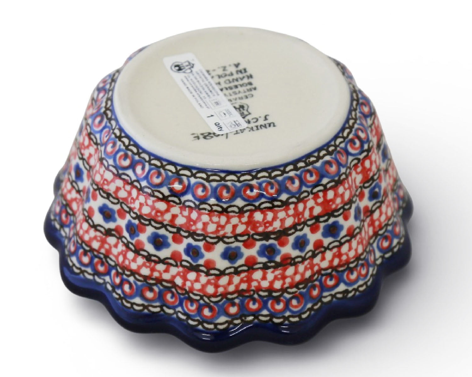 Medium 5.75" Unikat Scalloped Bowl