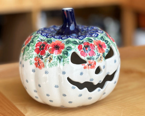 Unikat Large Pumpkin Luminary (Light Included)