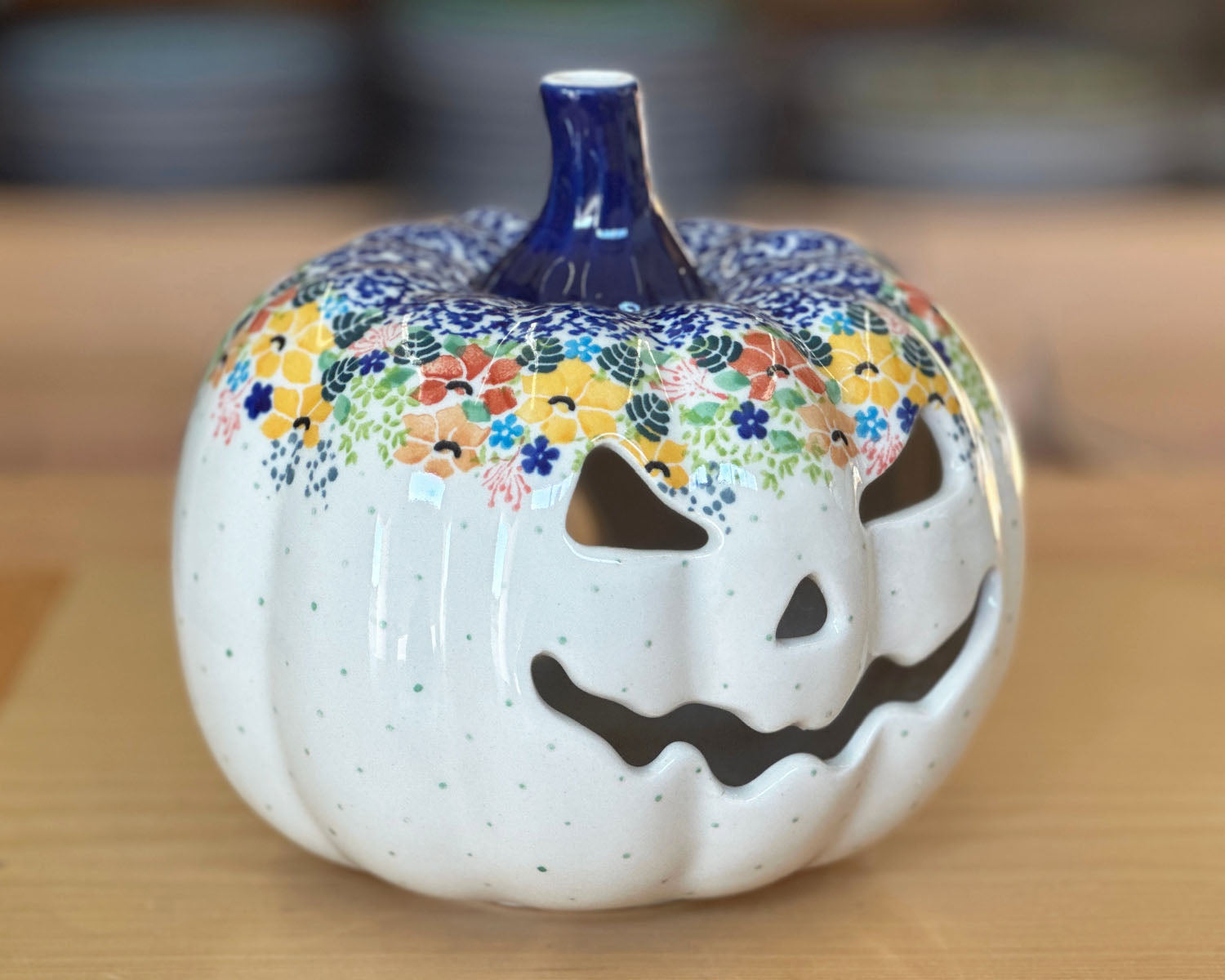 Unikat Large Pumpkin Luminary (Light Included)