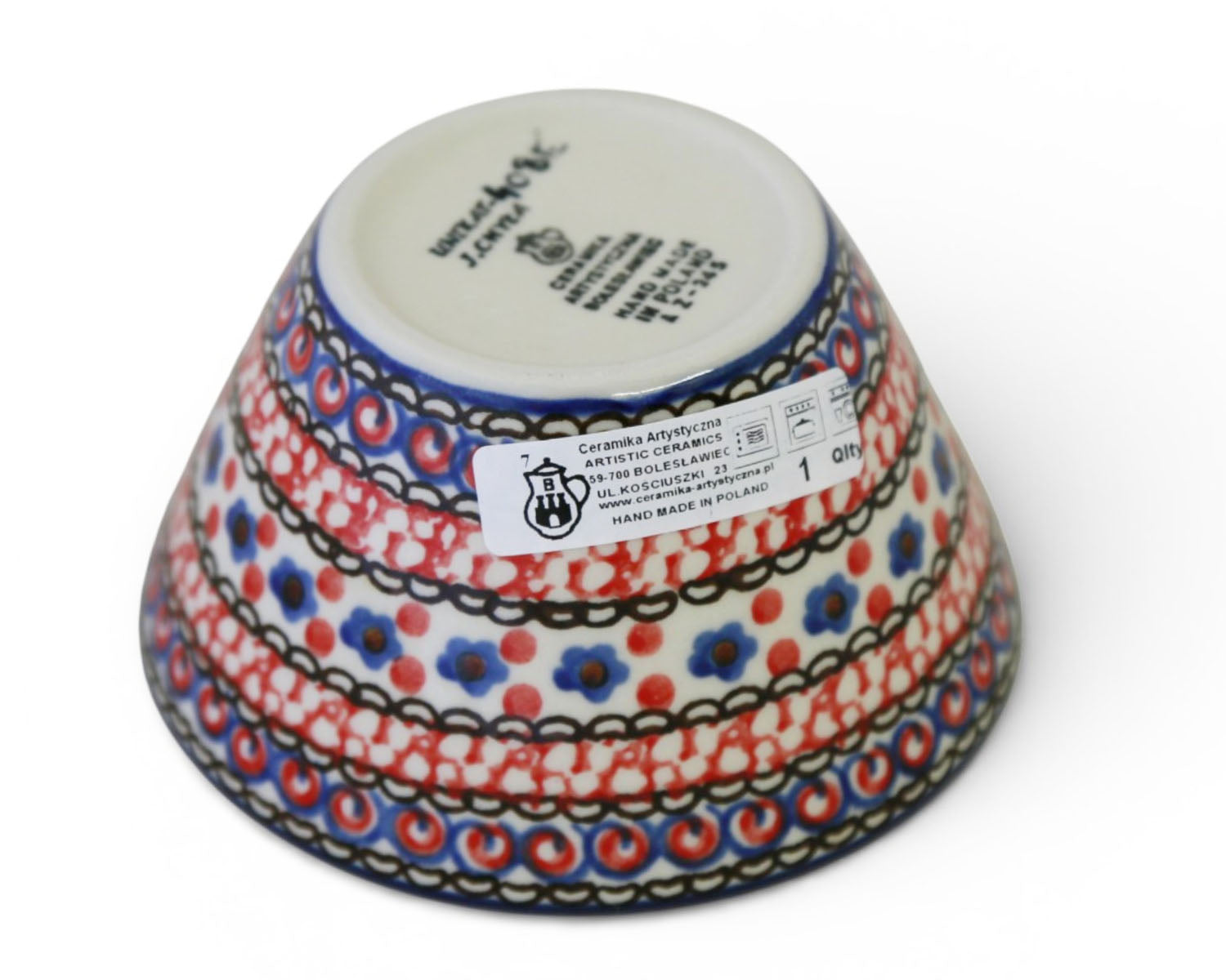 Unikat 4.25" Straight Side Nesting Bowl