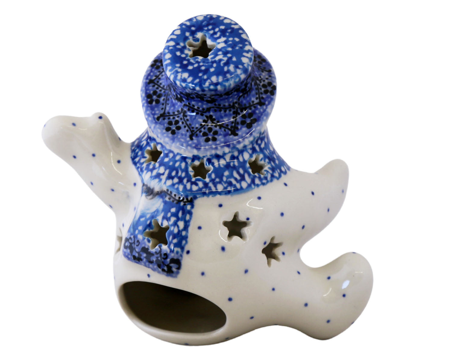 Snowman Luminary Figure