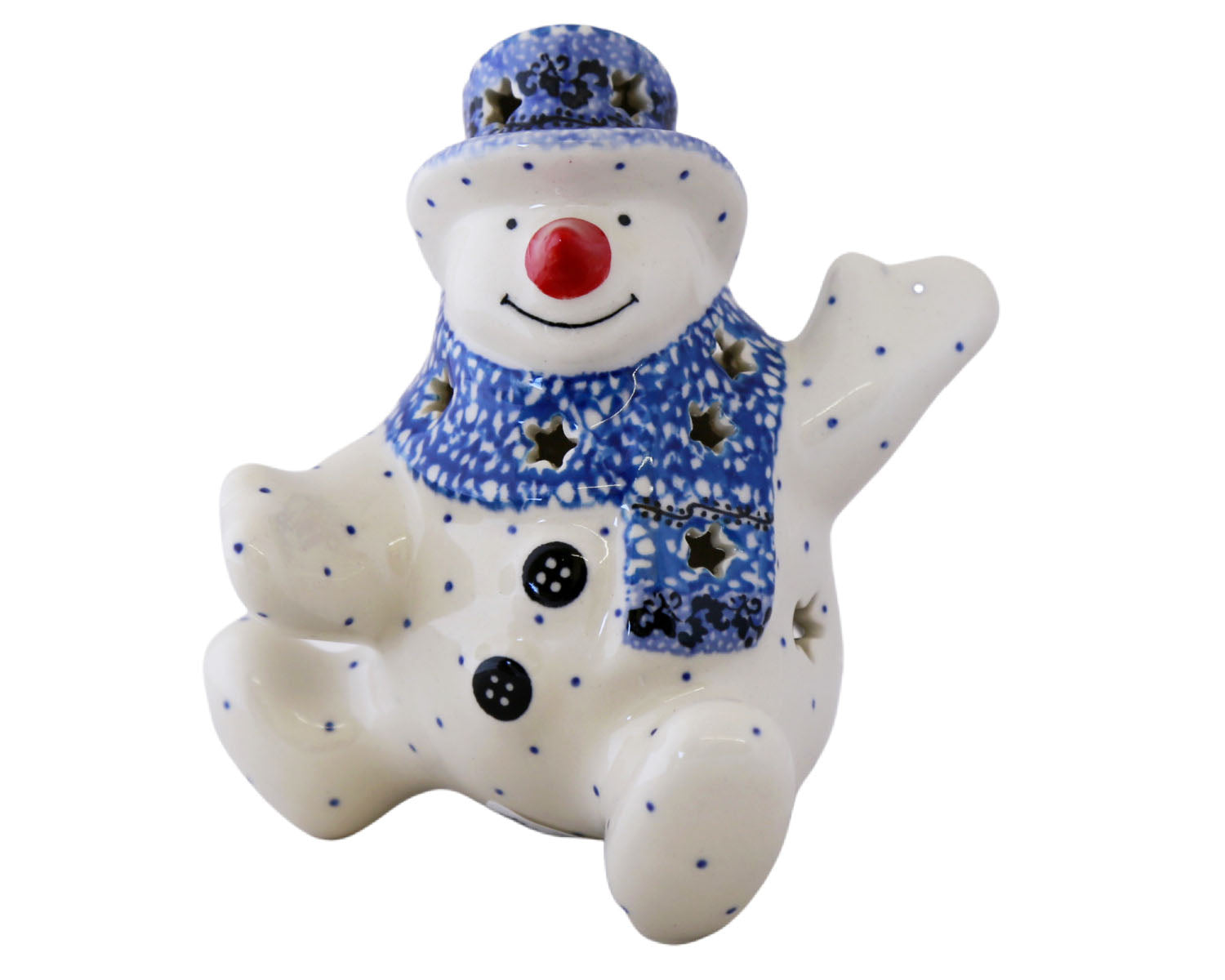 Snowman Luminary Figure