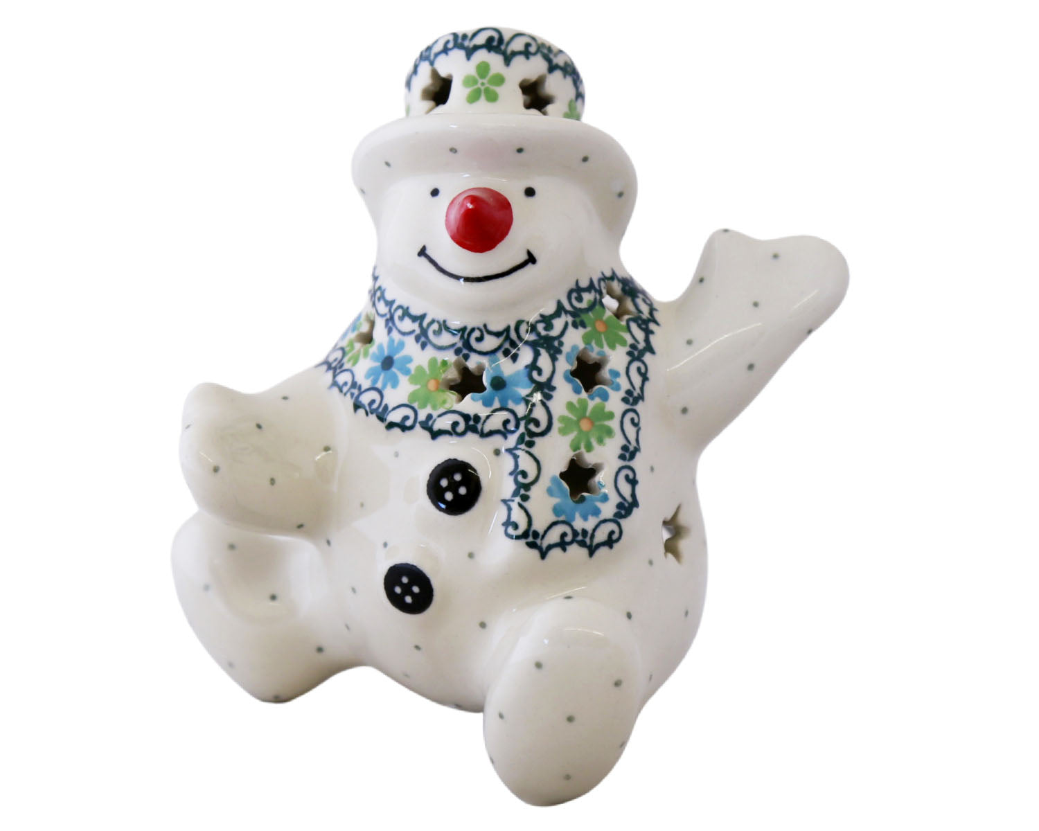 Snowman Luminary Figure
