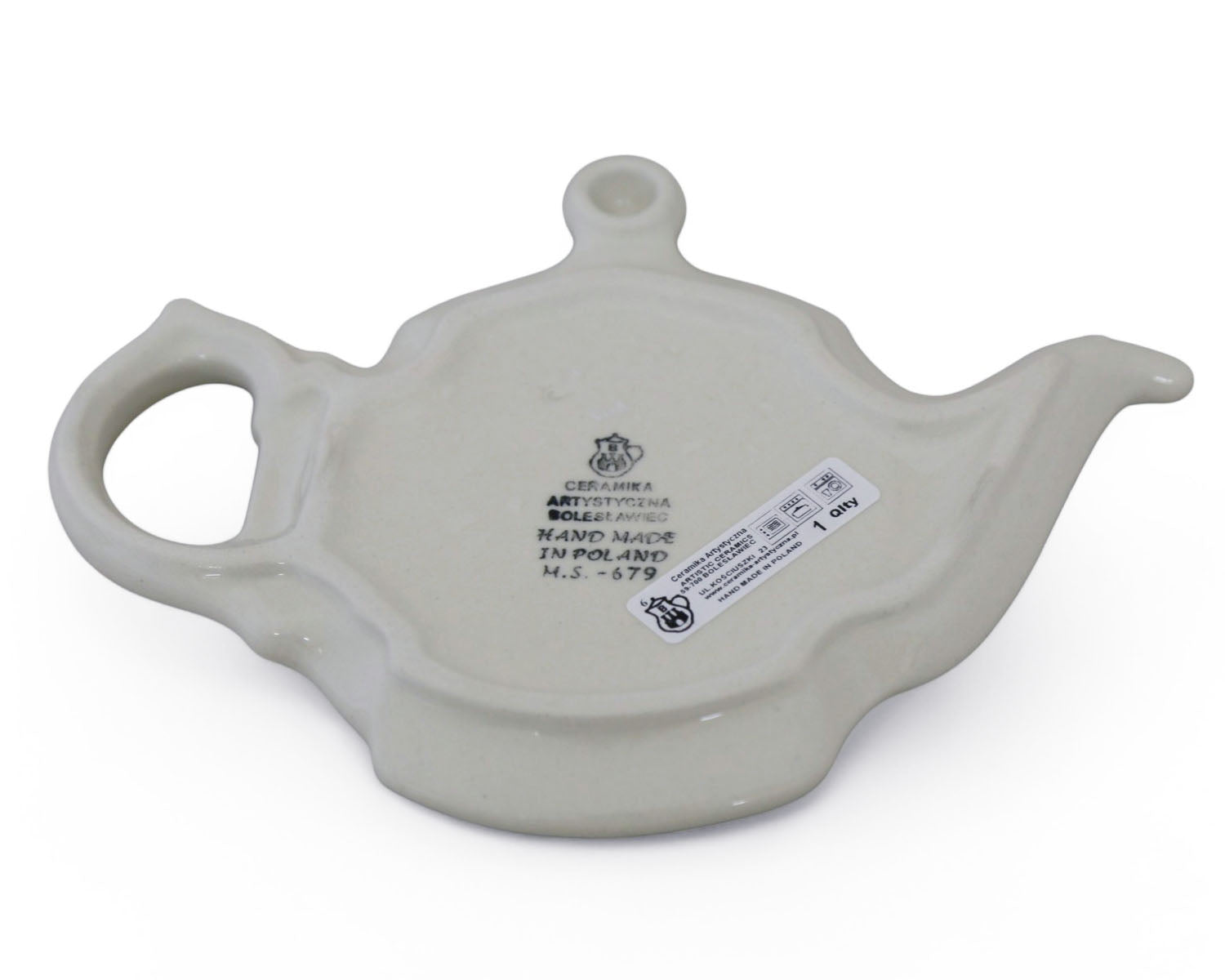 Teapot Shaped 8" Plate