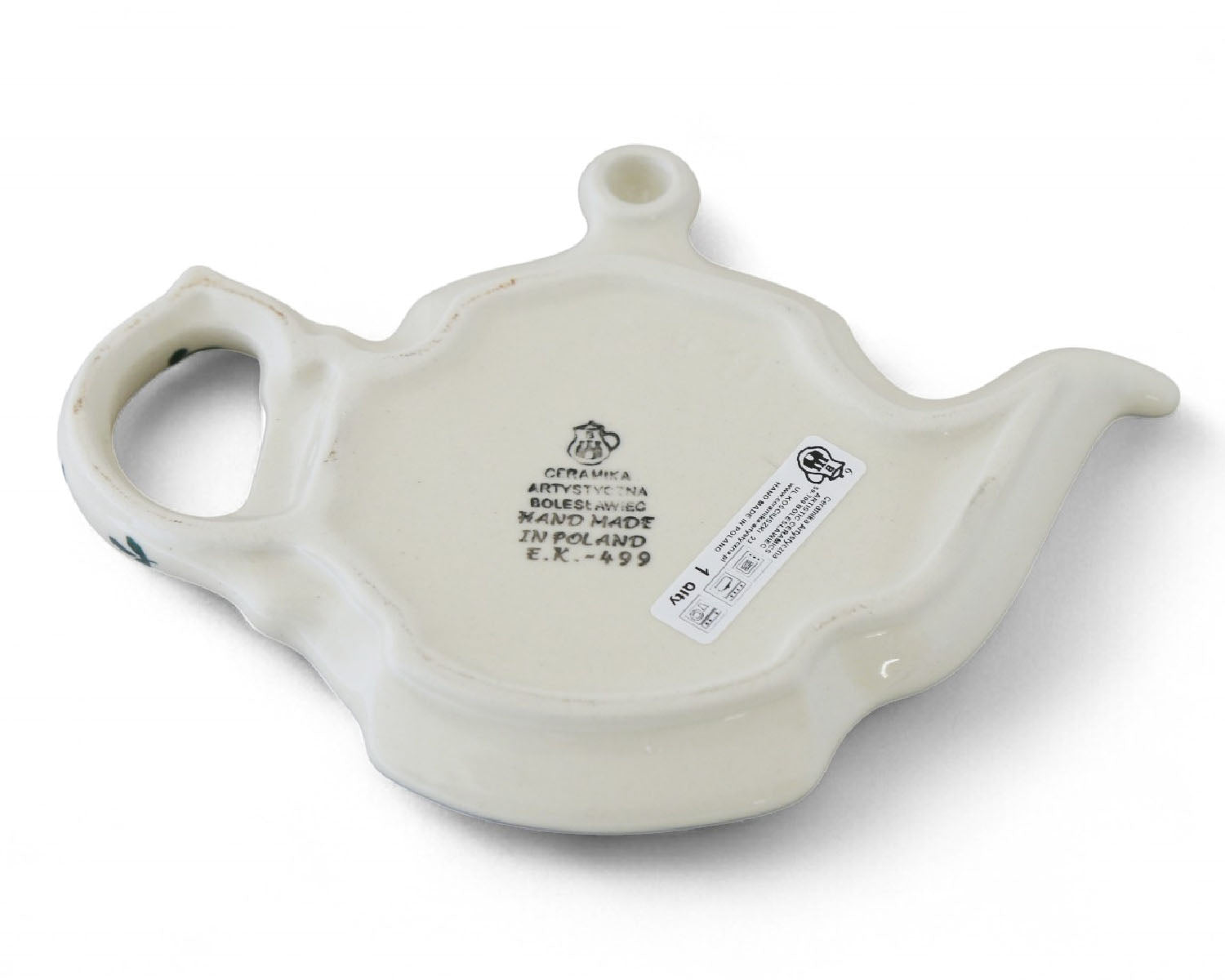 Teapot Shaped 8" Plate