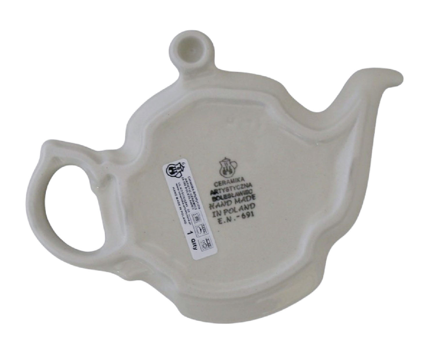 Teapot Shaped 8" Plate