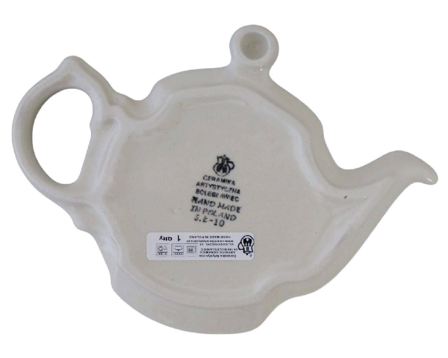 Teapot Shaped 8" Plate