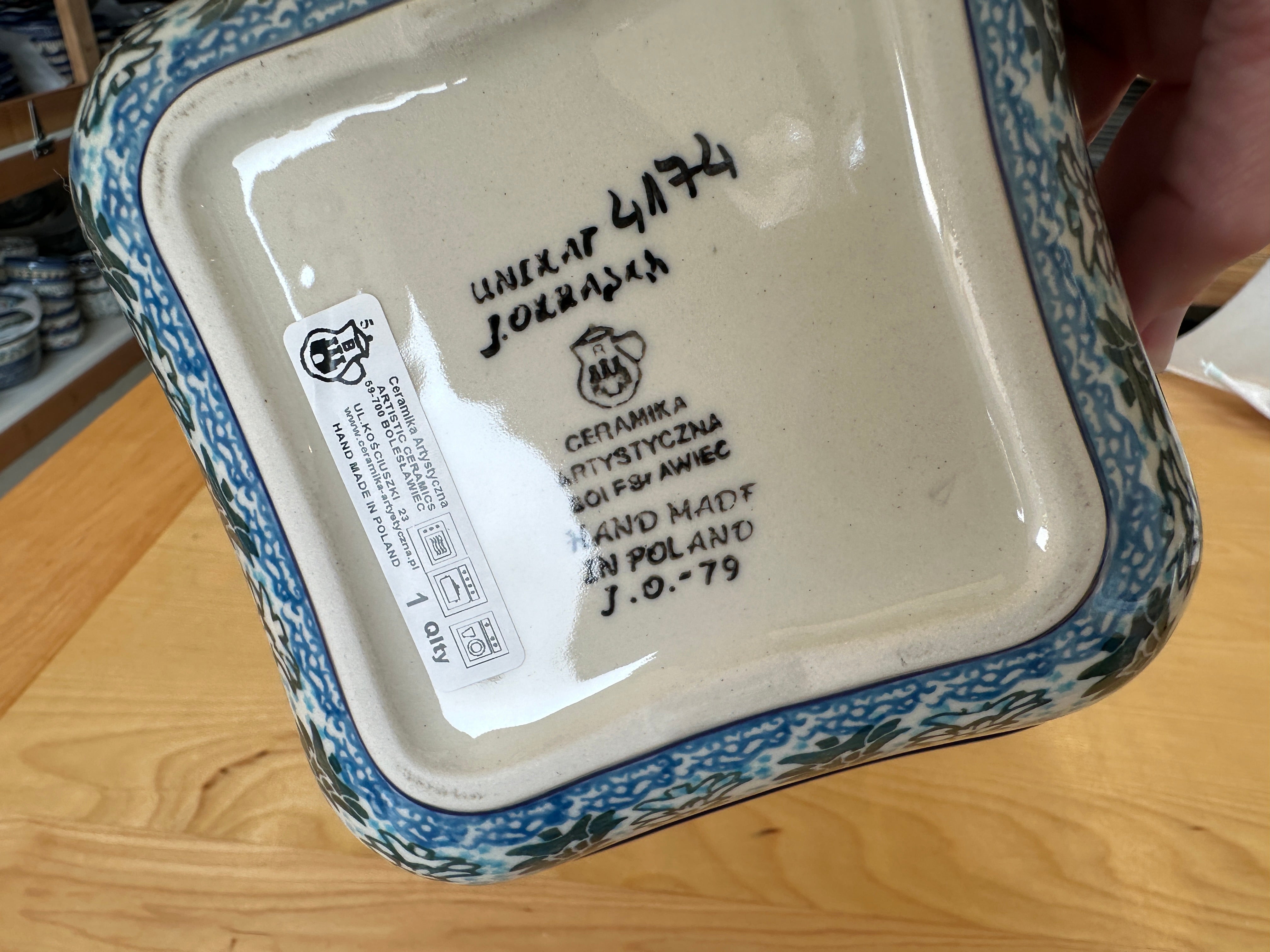 CLEARANCE Unikat Square Bowl