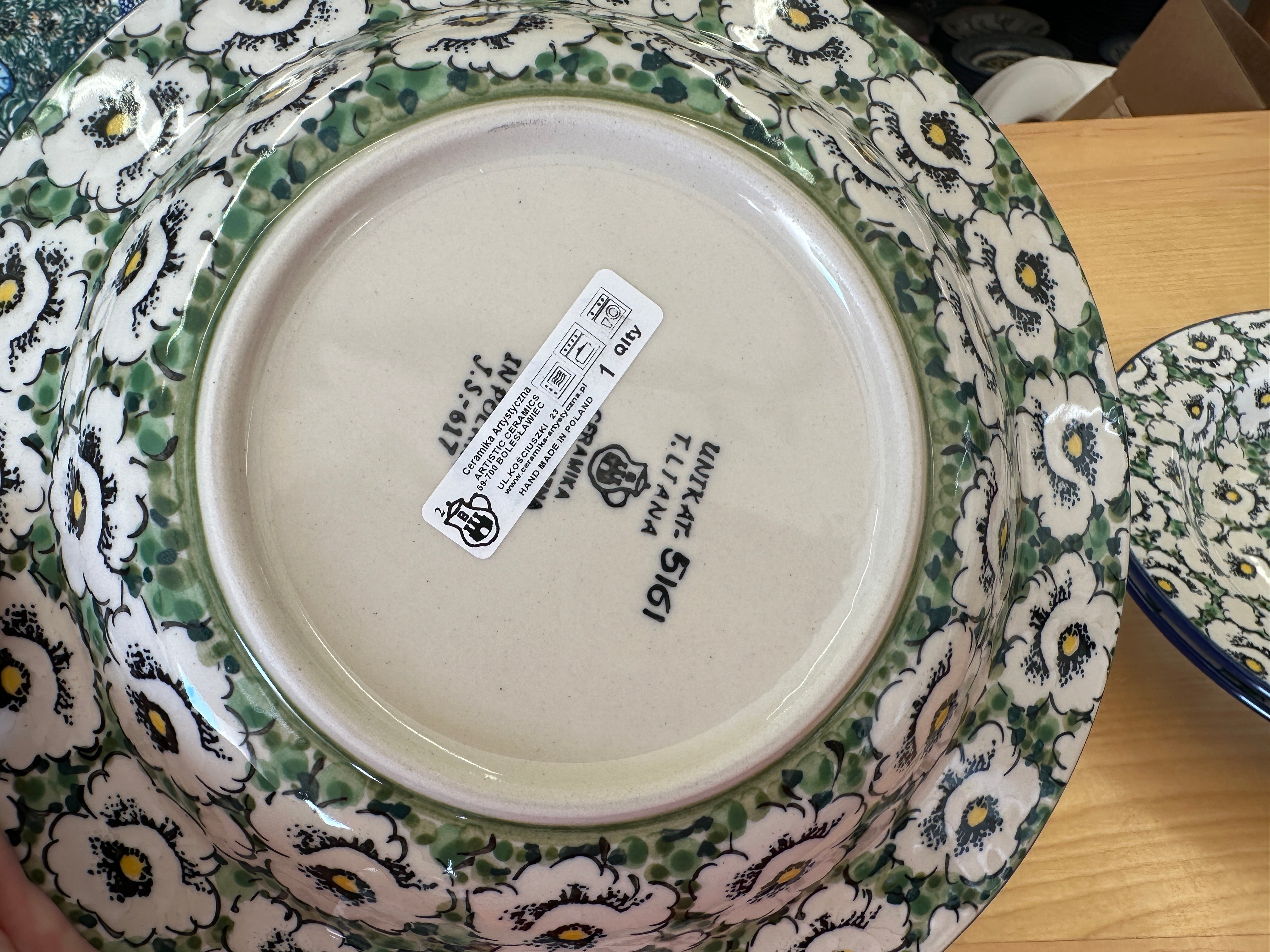 CLEARANCE Unikat Wide Rim Pasta Bowl