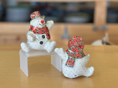 Clearance Unikat Snowman Figure