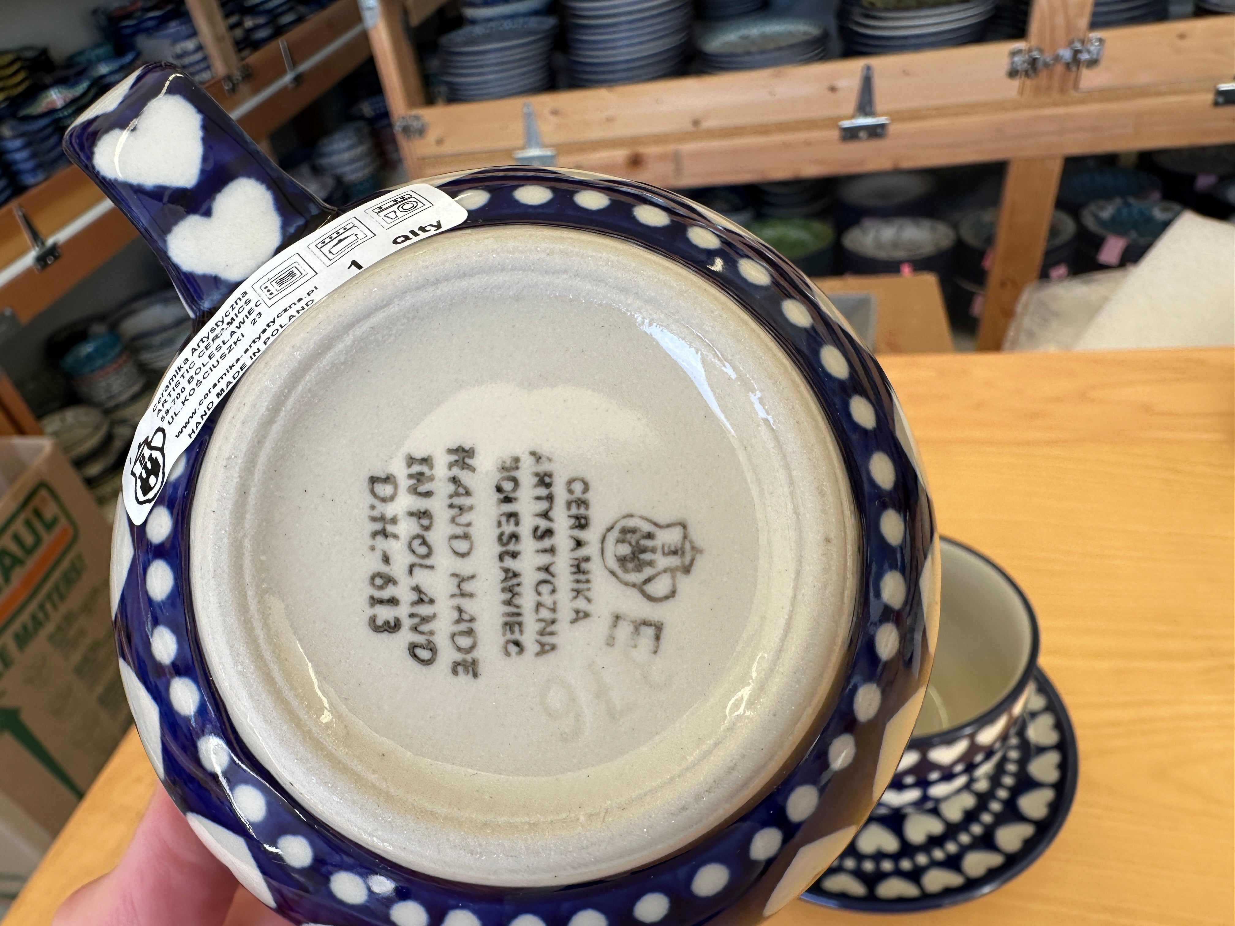 CLEARANCE 13 oz Cup & Saucer Set