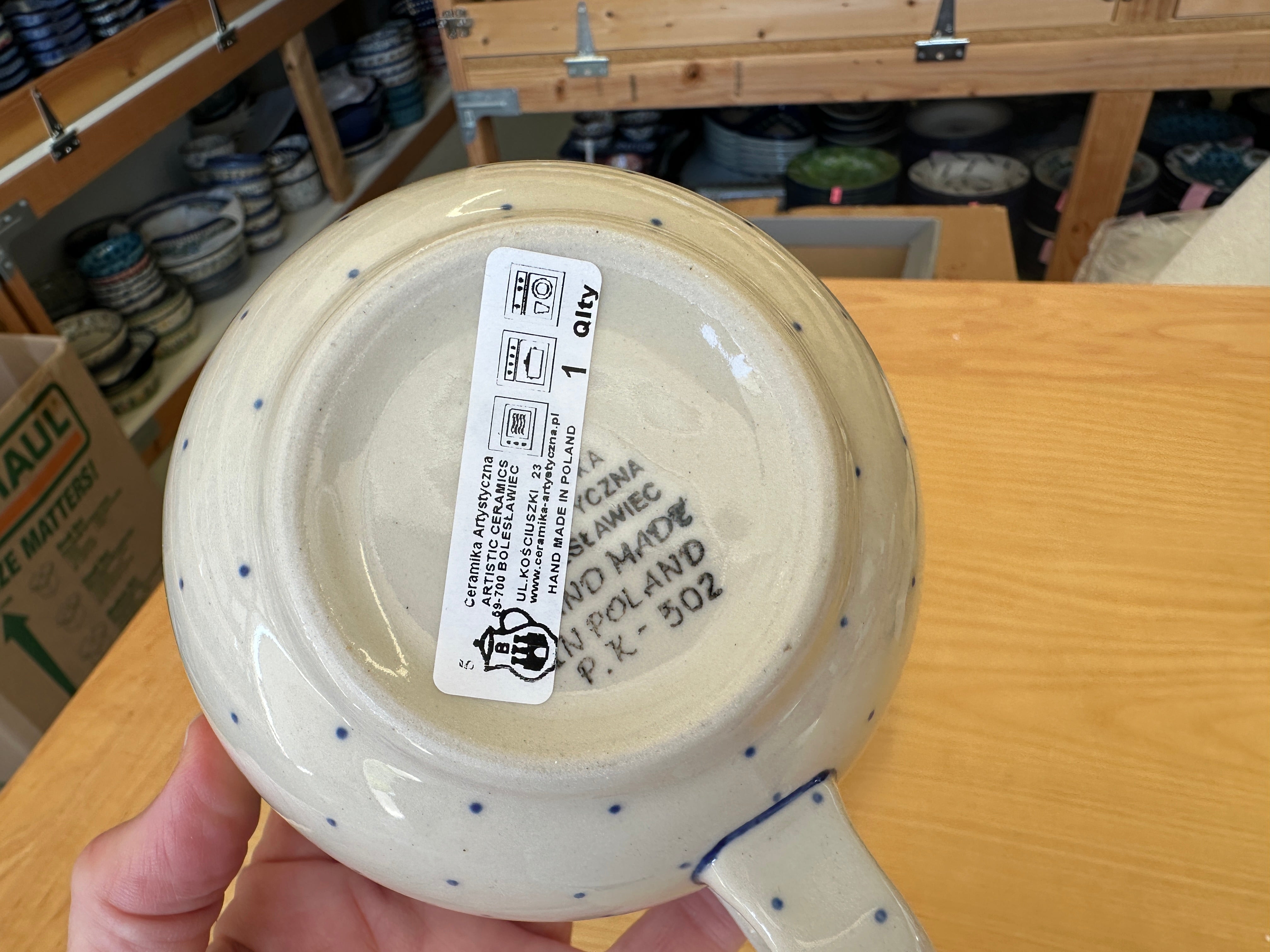 CLEARANCE 13 oz Cup & Saucer Set