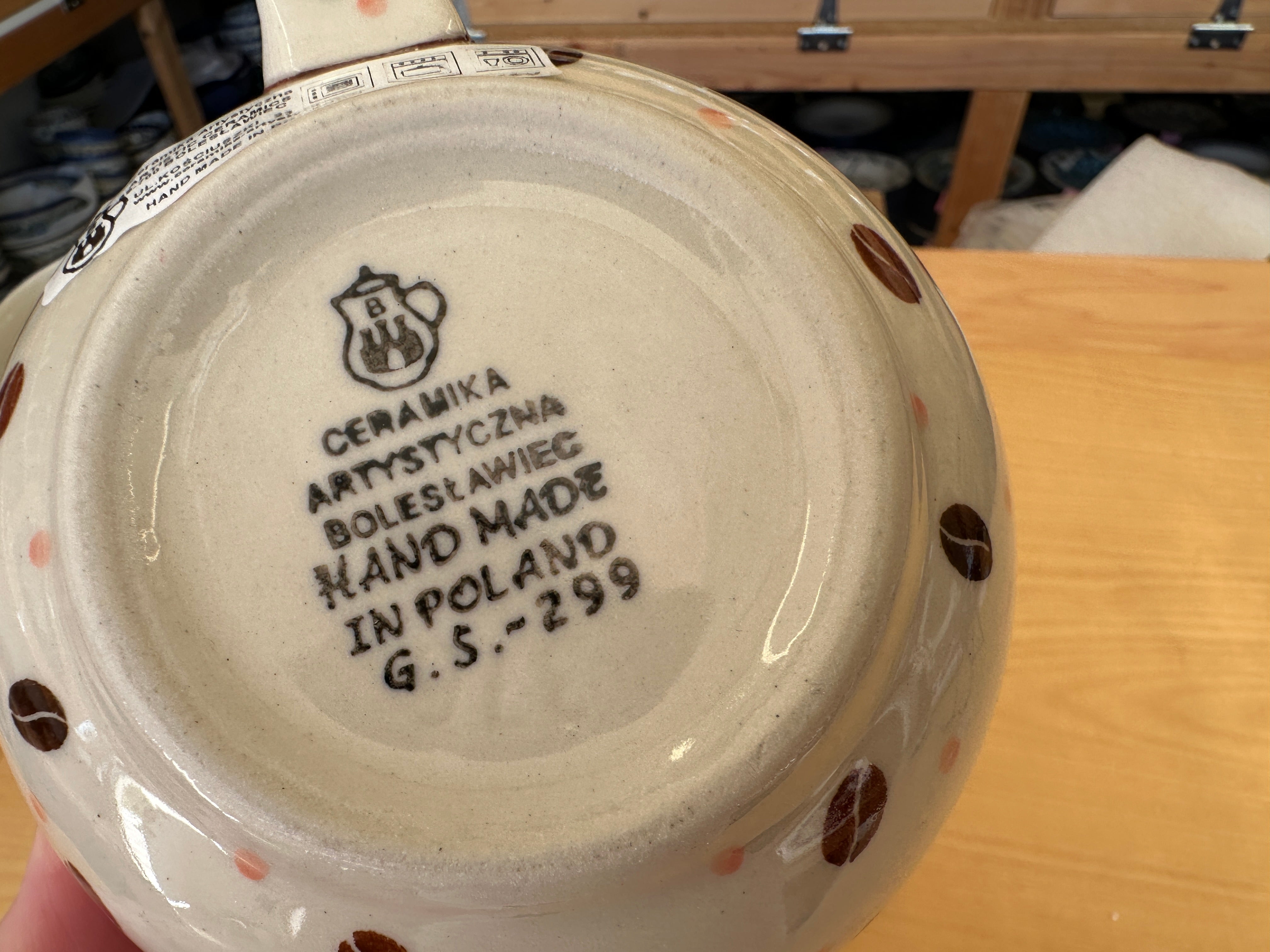 CLEARANCE 13 oz Cup & Saucer Set