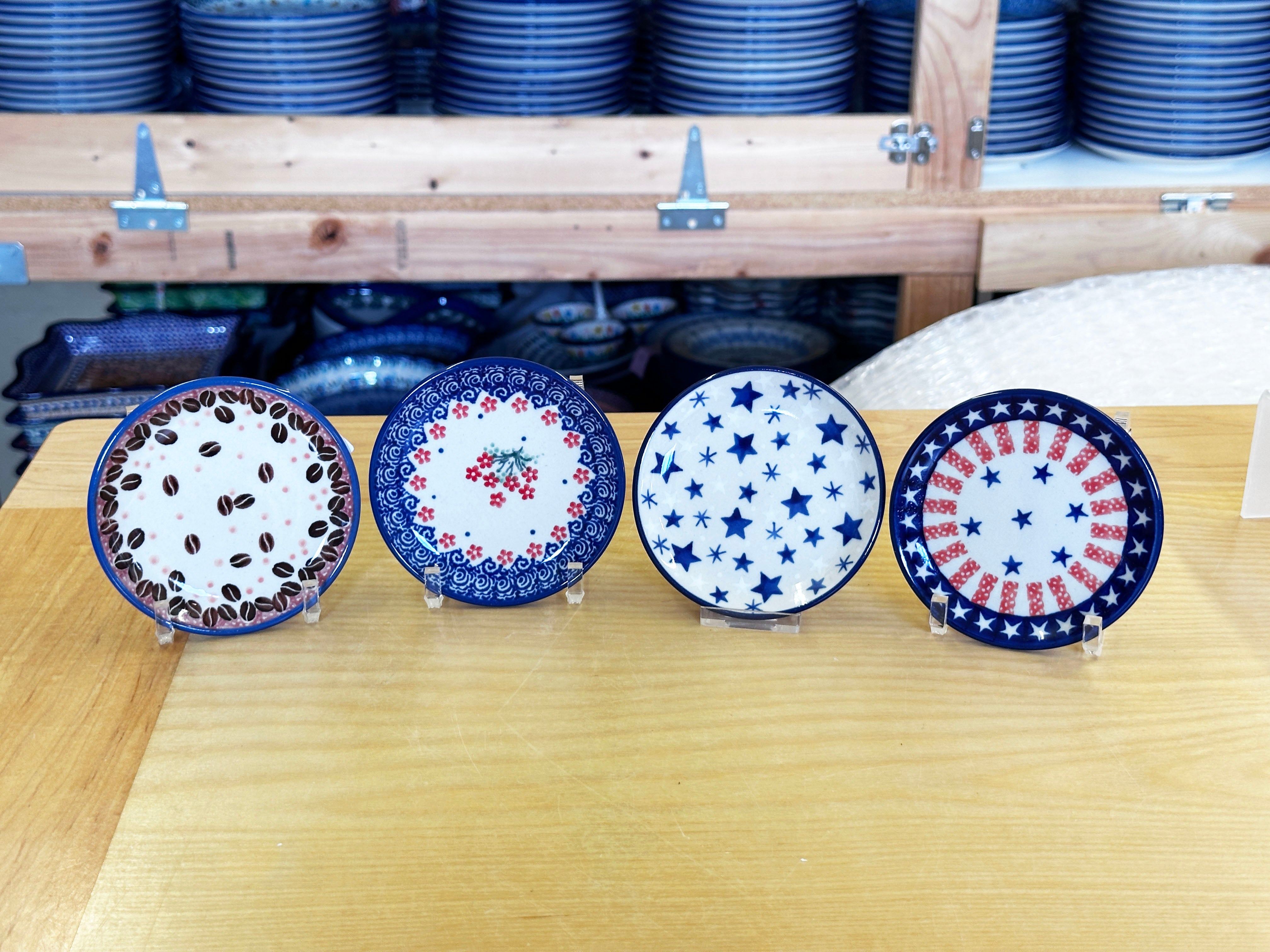 CLEARANCE Mini Plate Set of 4