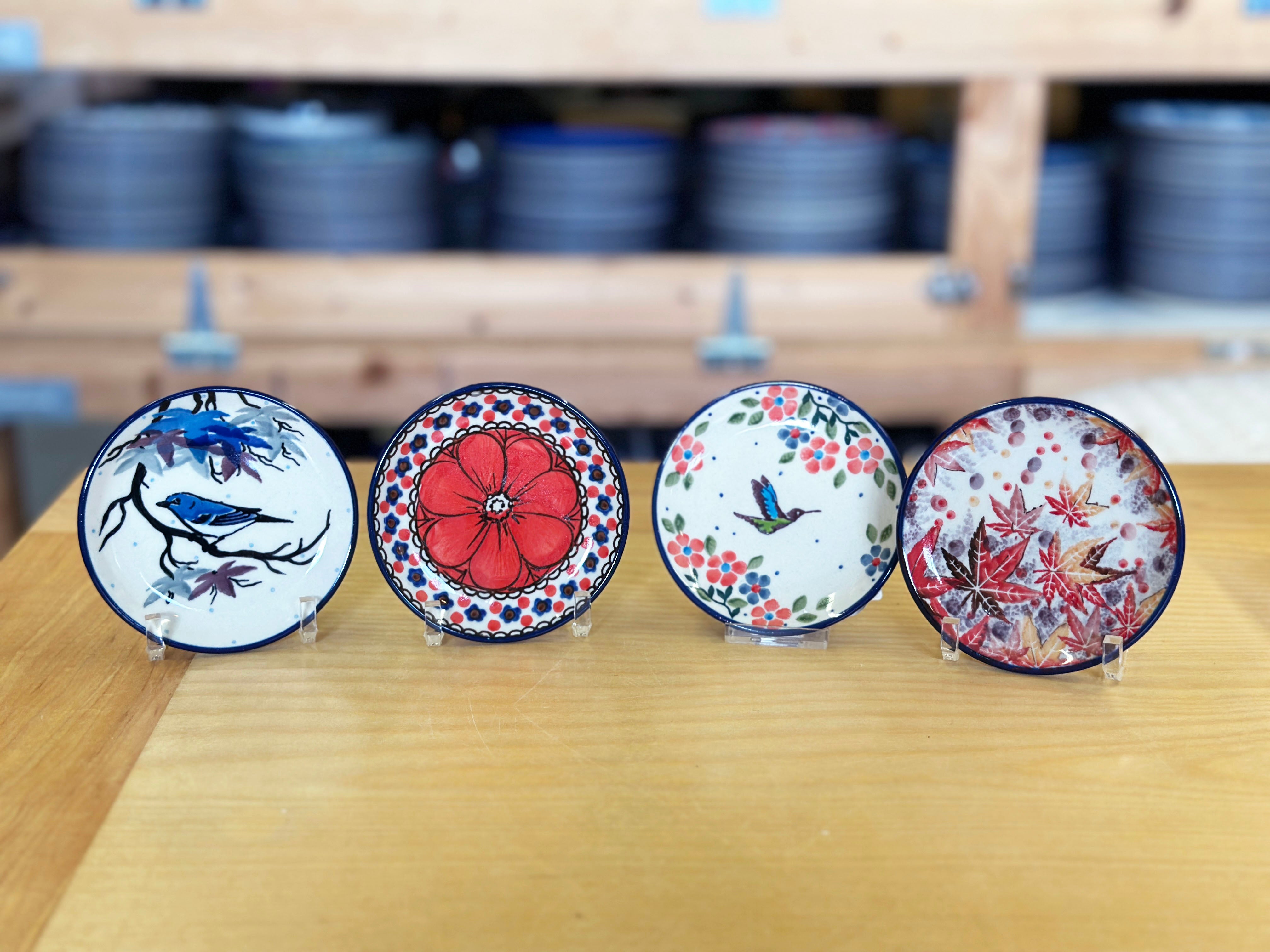 CLEARANCE Mini Unikat Plate Set of 4