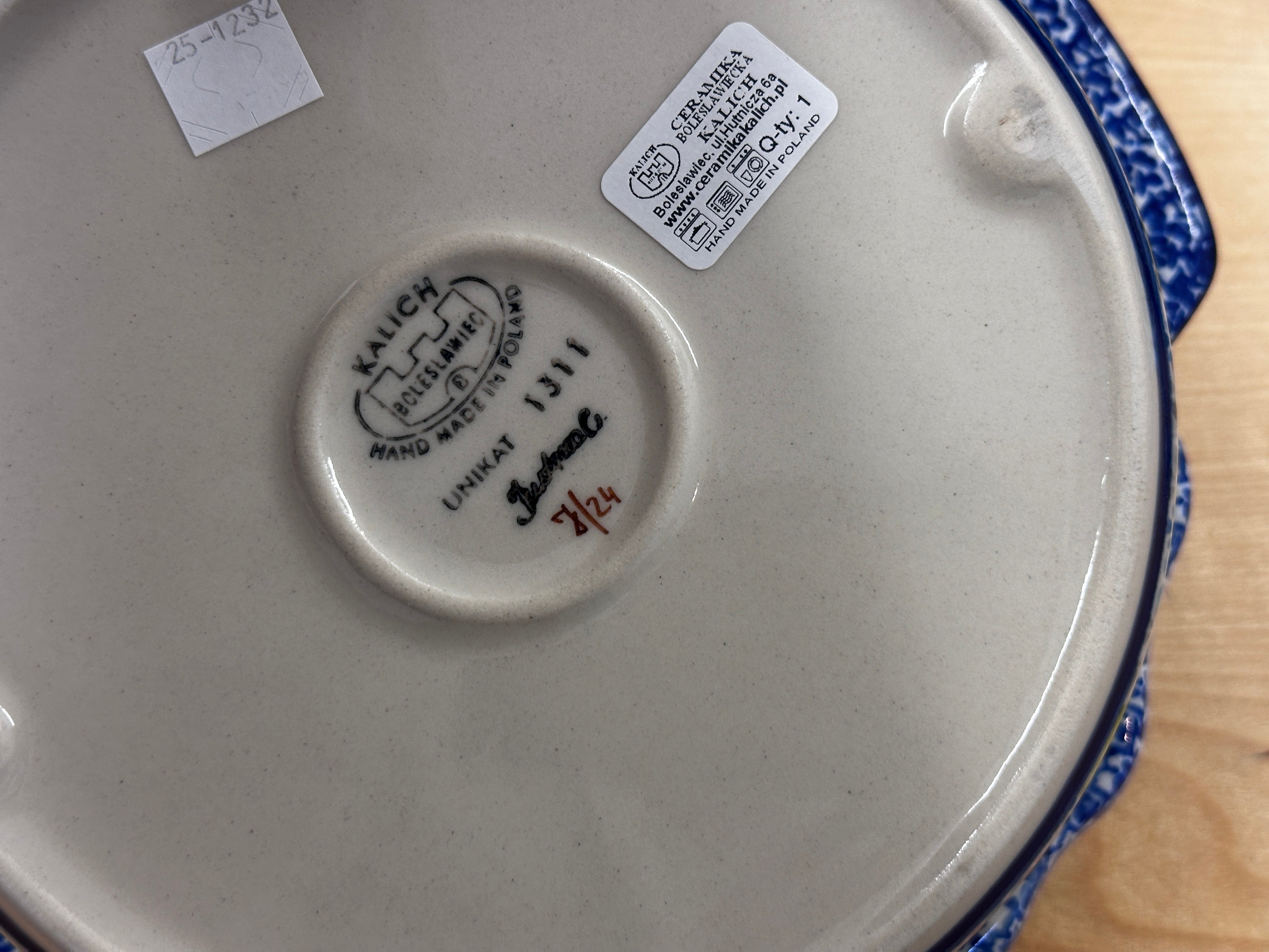 CLEARANCE Unikat Round Handled Deep Baker