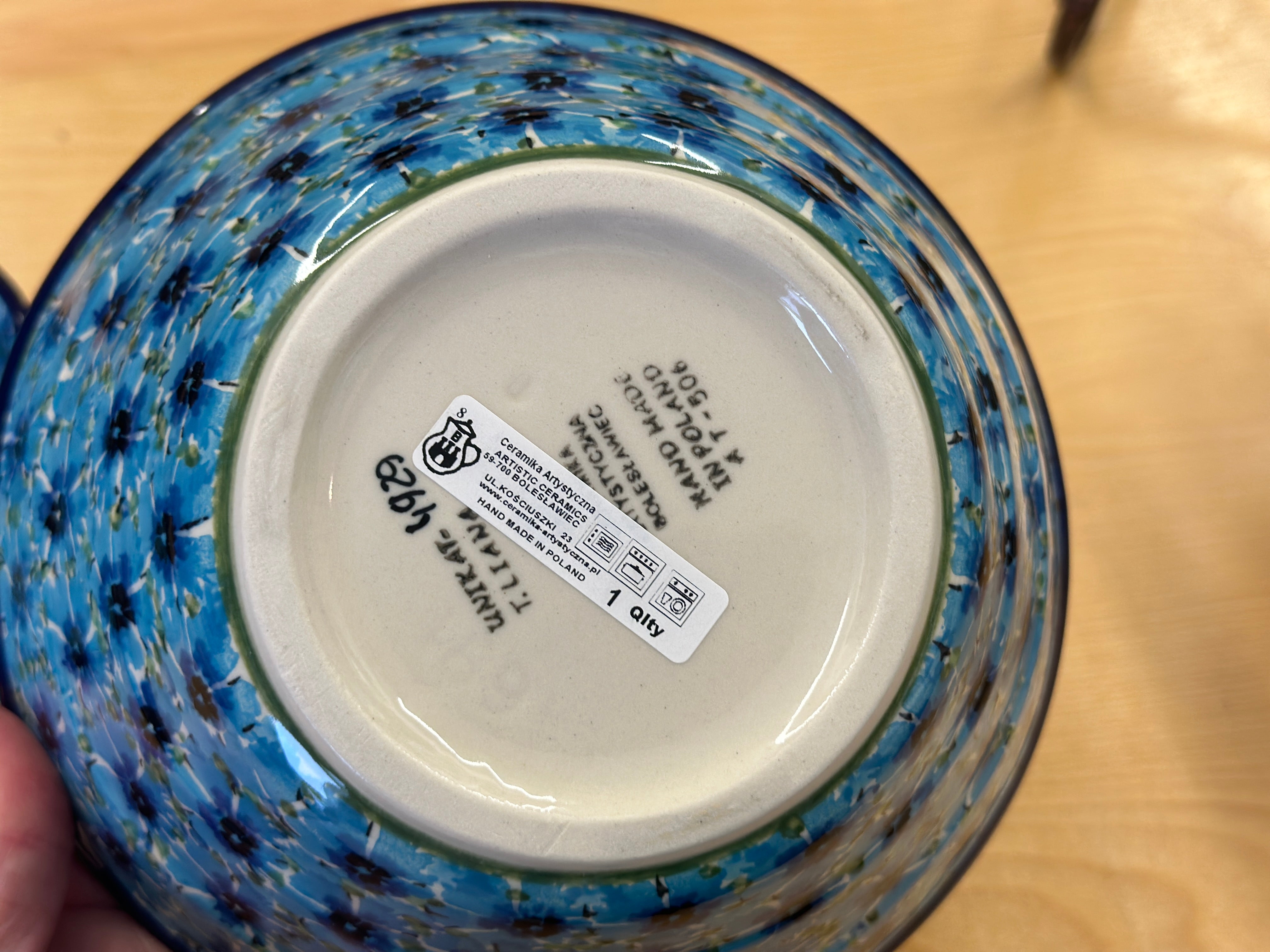 CLEARANCE Unikat 8" Tulip Bowl