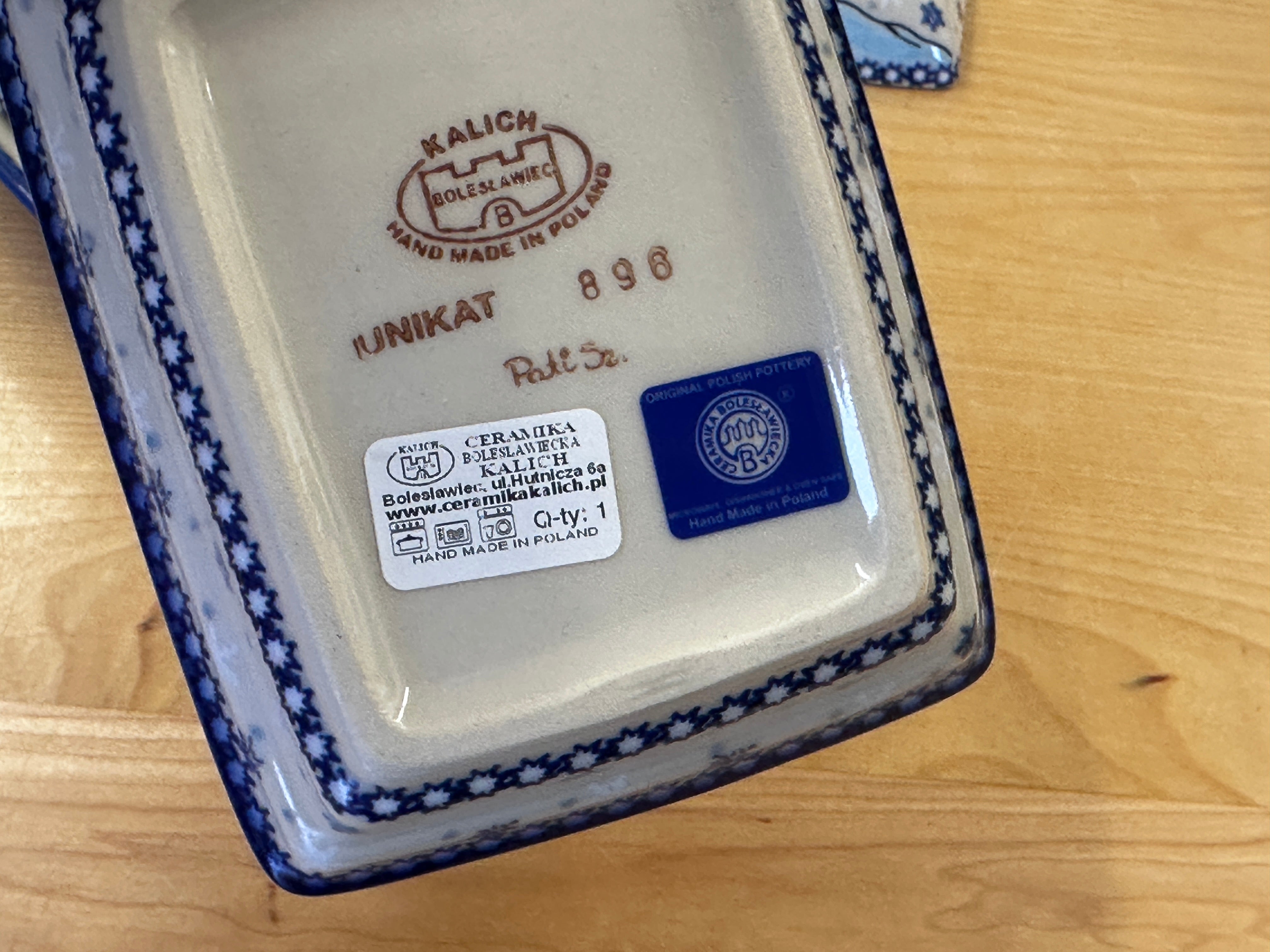 CLEARANCE Unikat Butter Dish