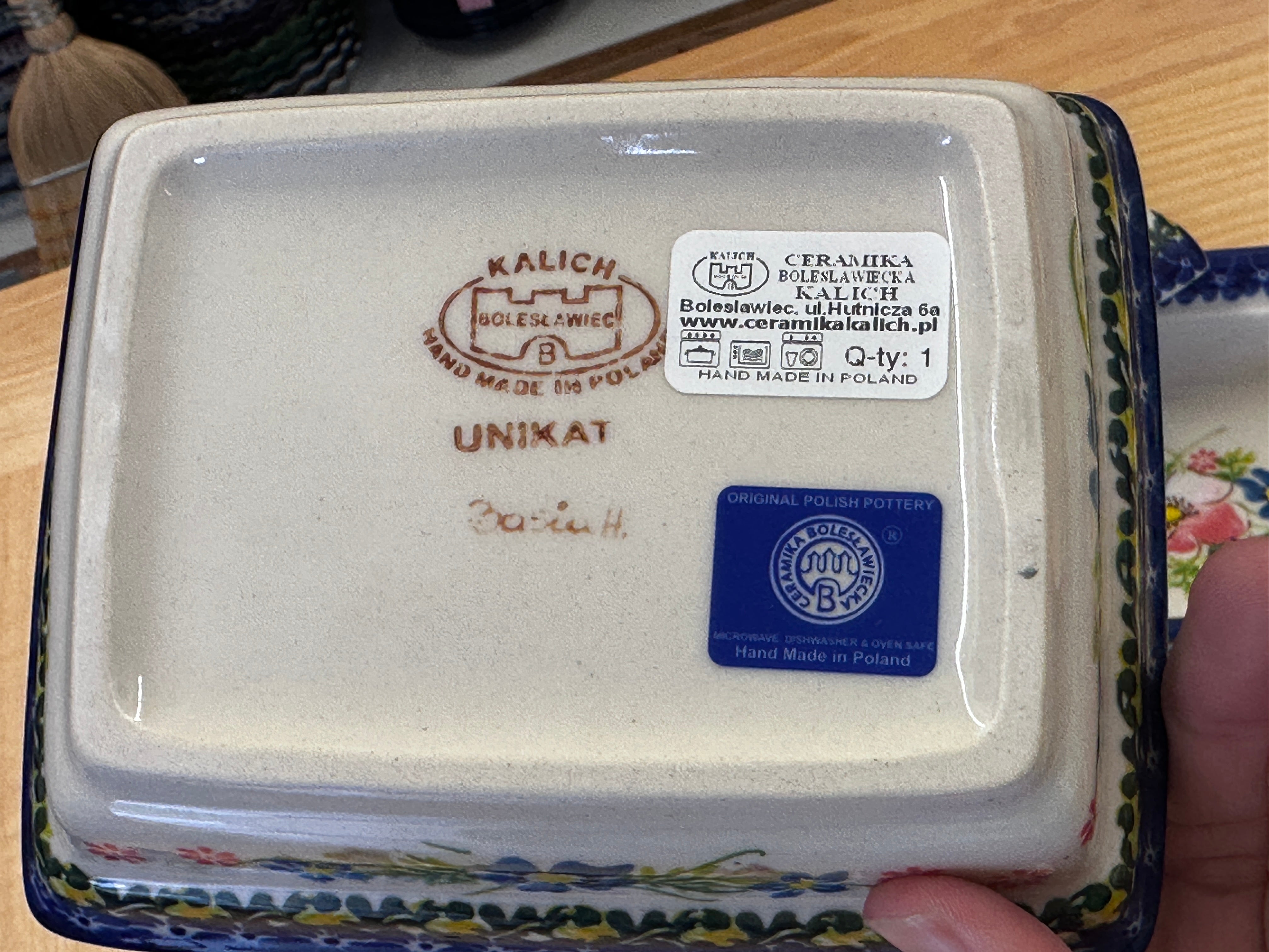 CLEARANCE Unikat Butter Dish