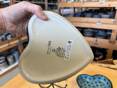 CLEARANCE Unikat Heart Baker Bowl