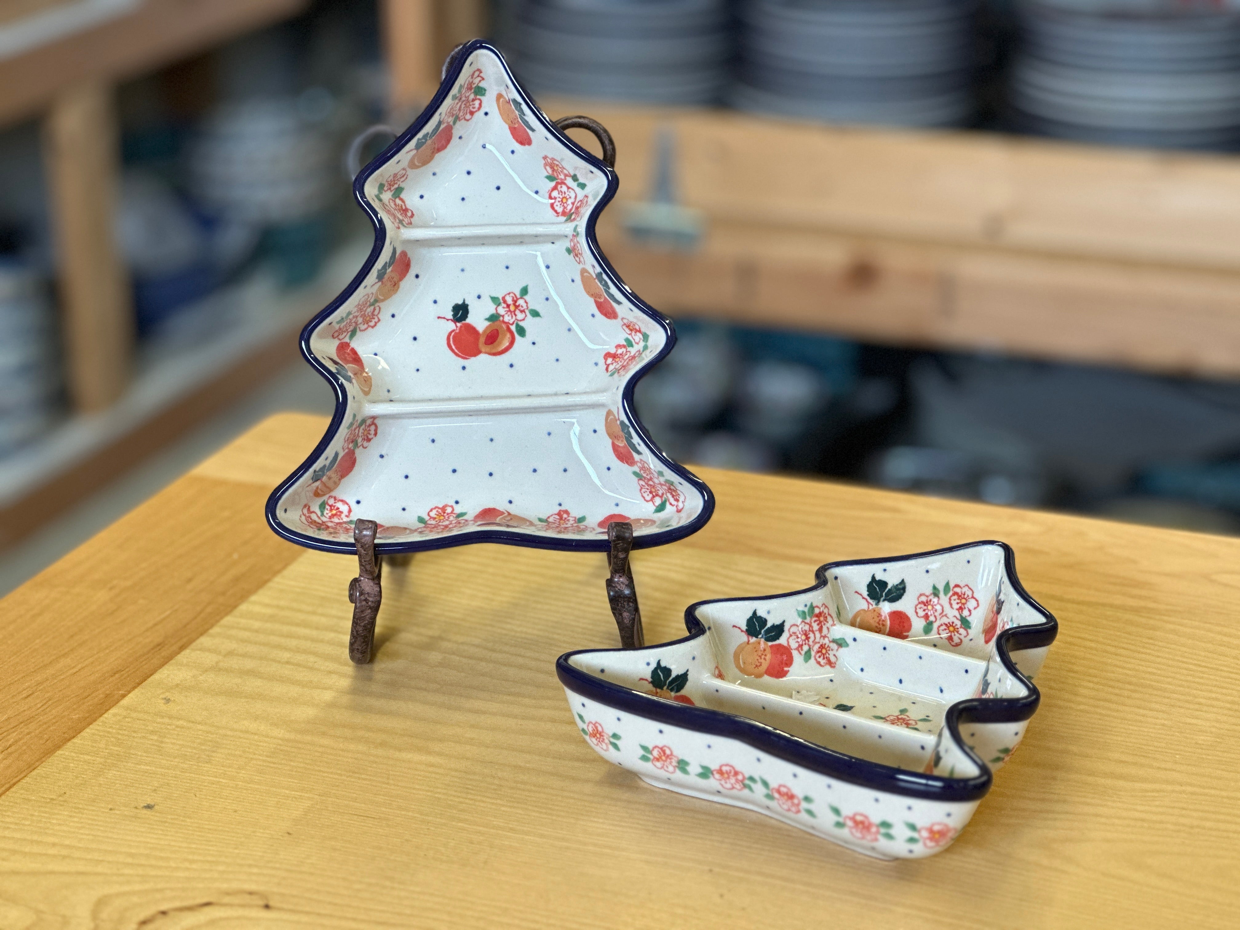 CLEARANCE Divided Tree Shaped Dish