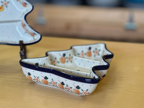 CLEARANCE Divided Tree Shaped Dish