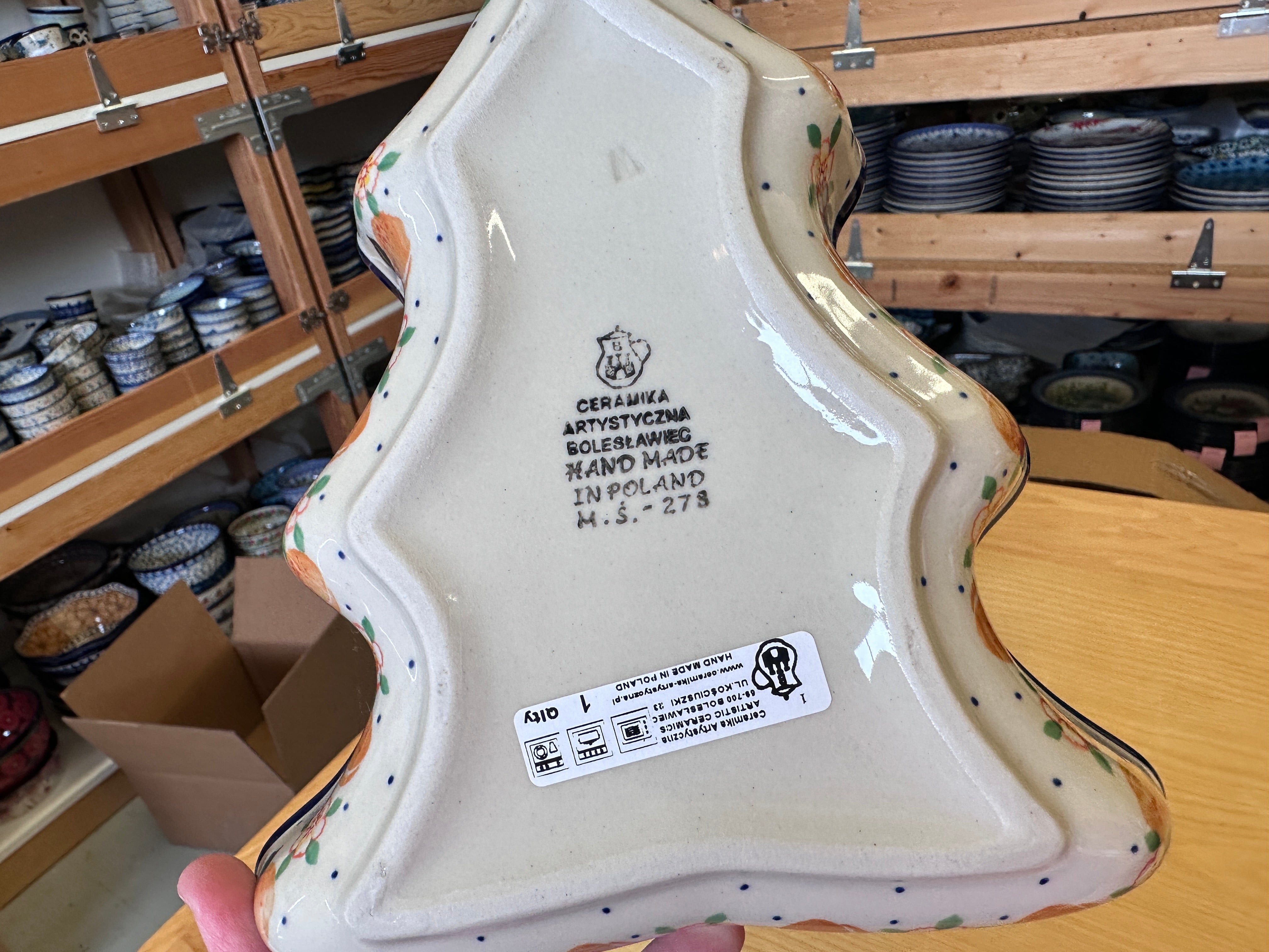 CLEARANCE Divided Tree Shaped Dish