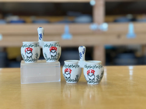 CLEARANCE Double Toothpick Holder