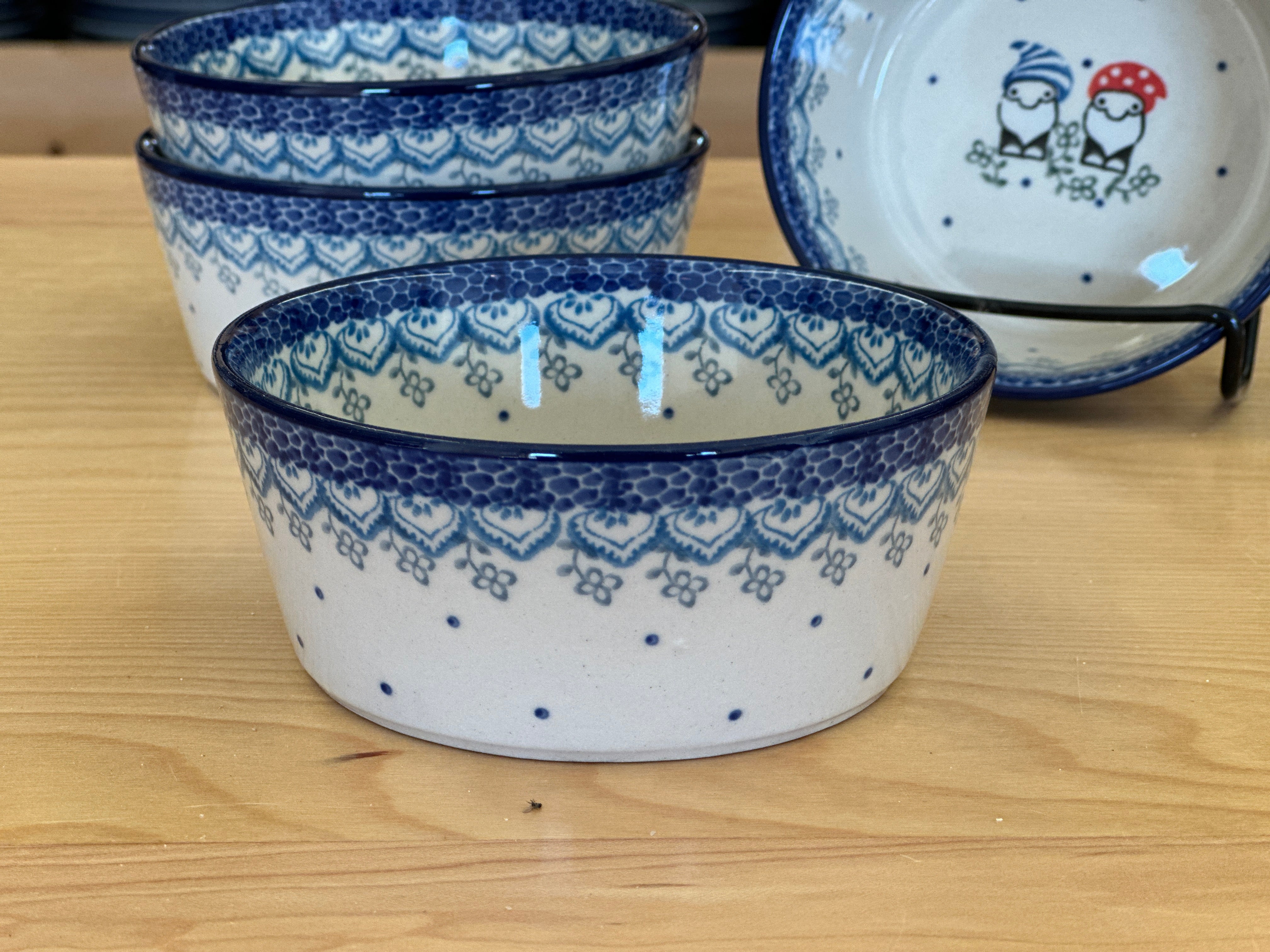 CLEARANCE Flat 4.75" Bottom Bowl