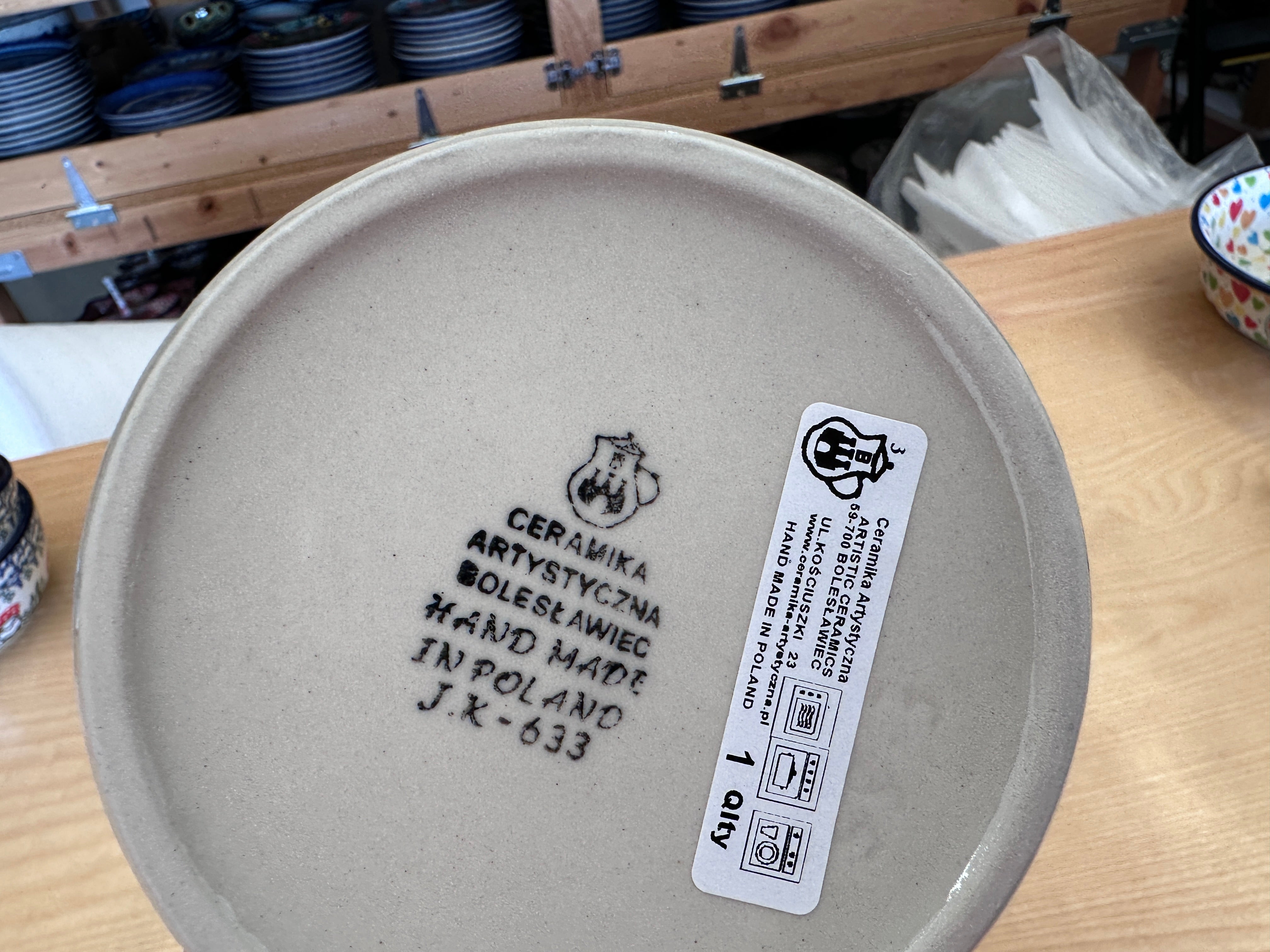 CLEARANCE Flat 4.75" Bottom Bowl