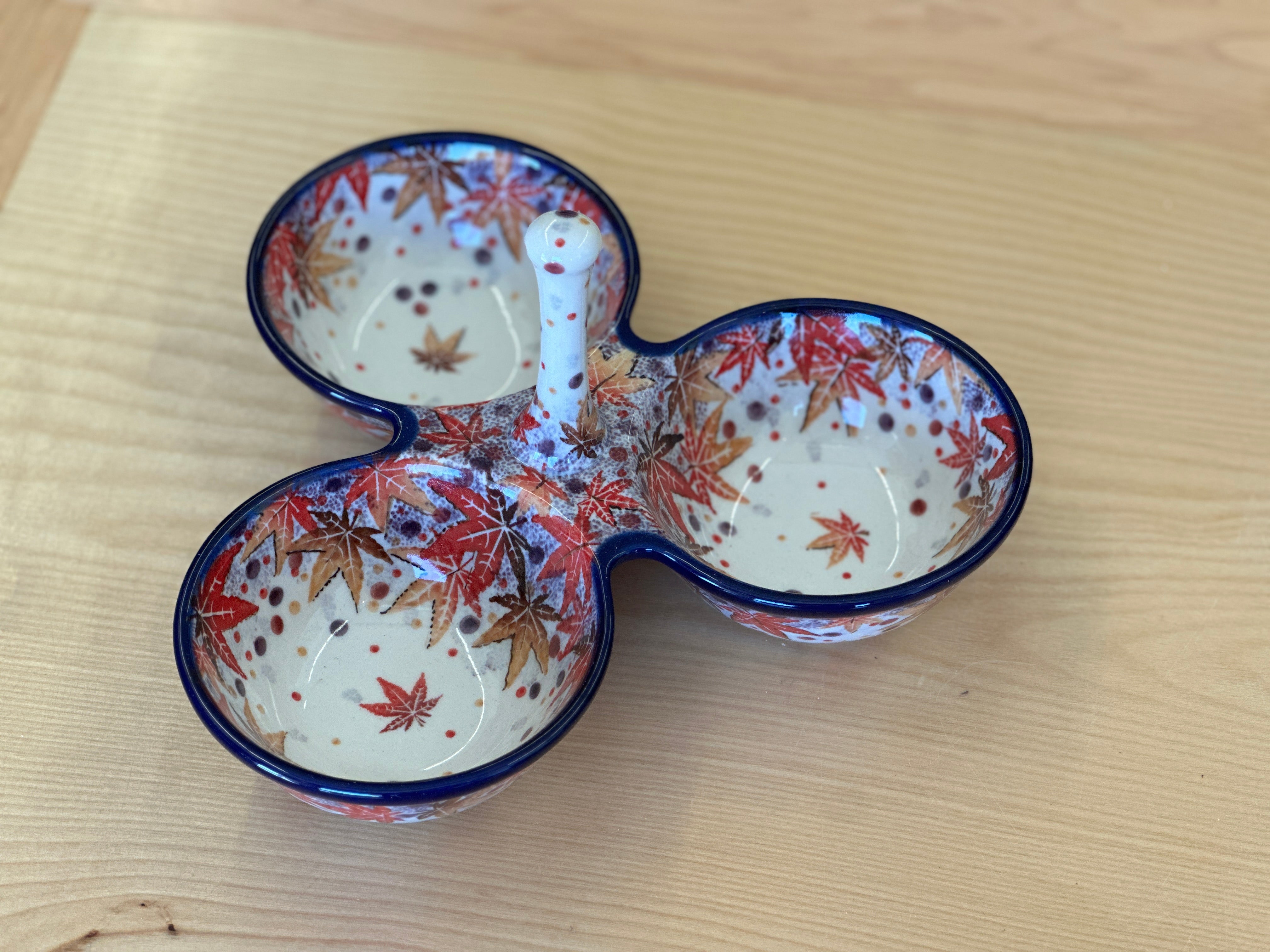 CLEARANCE Unikat Triple Handled Bowl Server