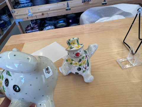 CLEARANCE Unikat Snowman Figure